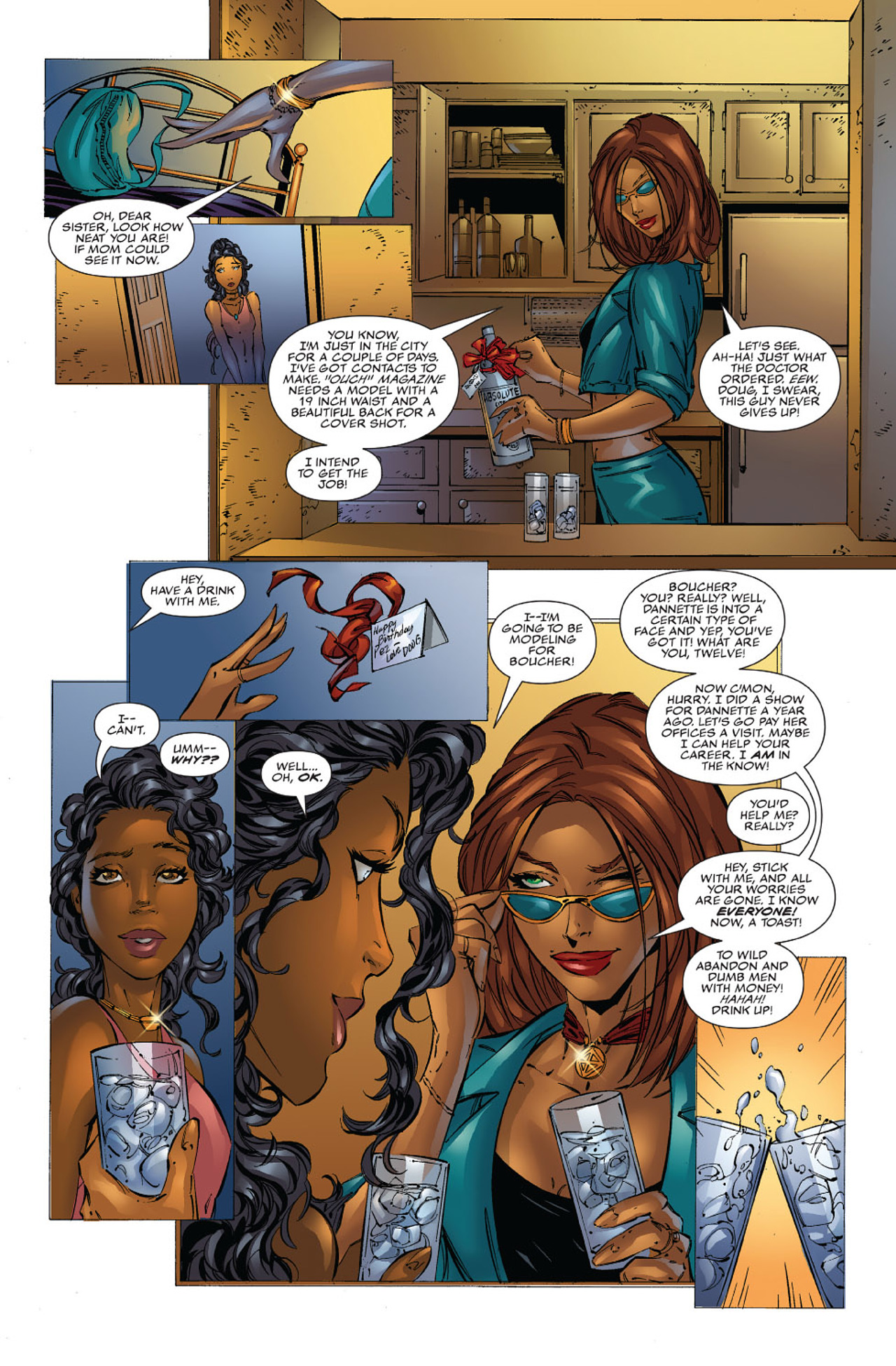 Read online Witchblade (1995) comic -  Issue #6 - 9