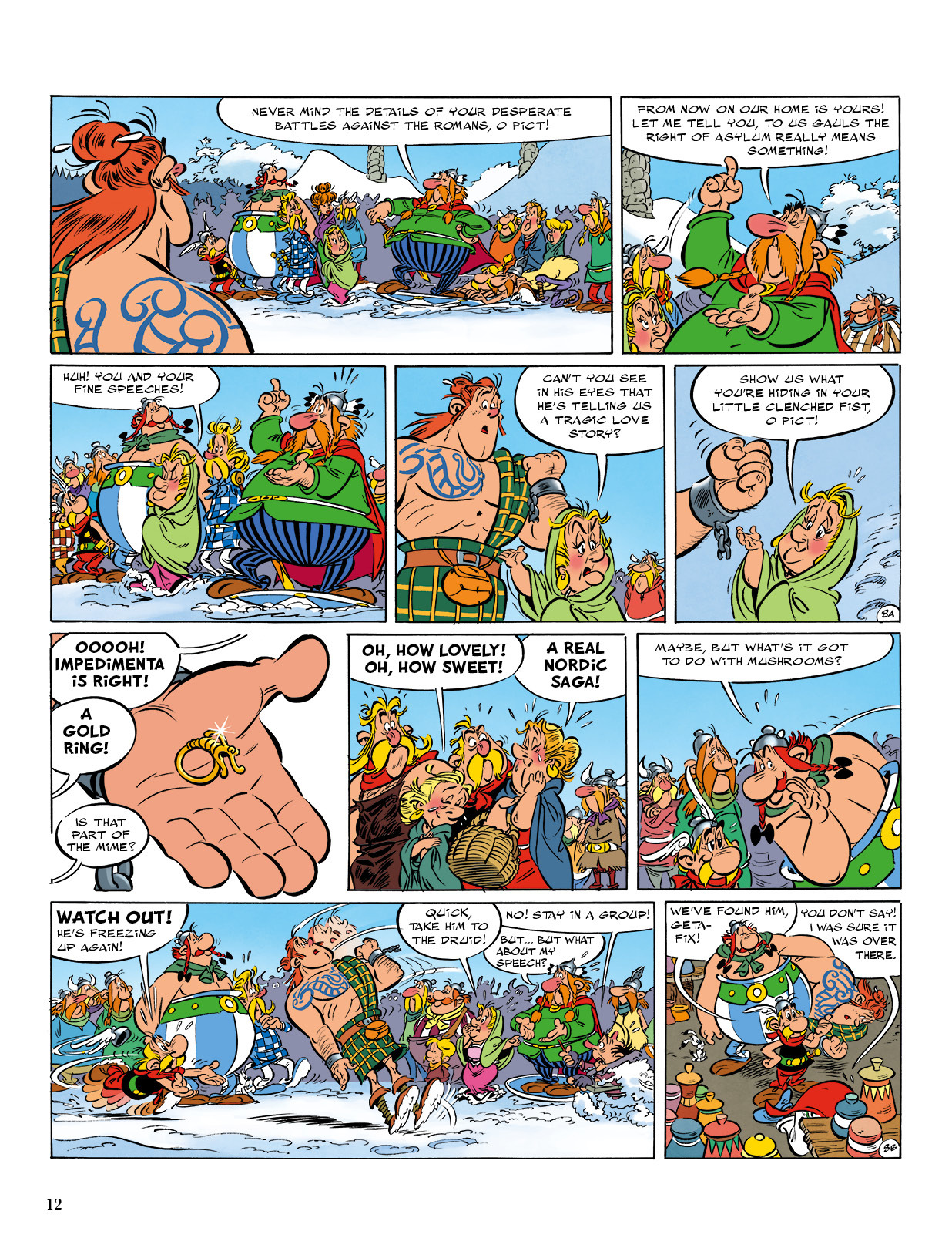 Read online Asterix comic -  Issue #35 - 13