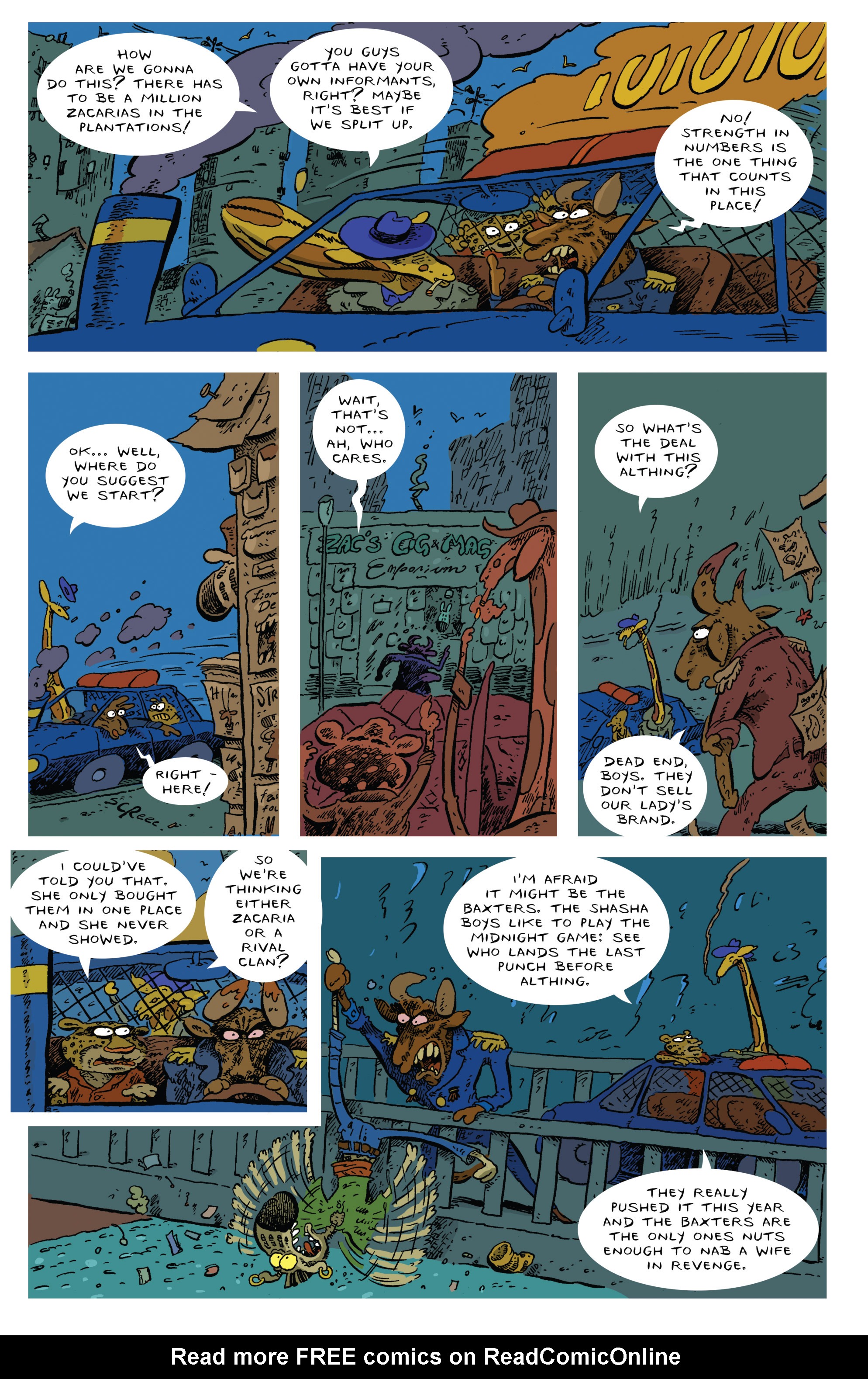 Read online Animal Noir comic -  Issue #4 - 10