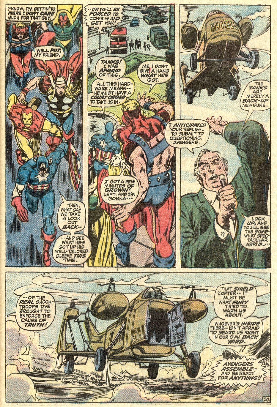 Read online The Avengers (1963) comic -  Issue #94 - 21