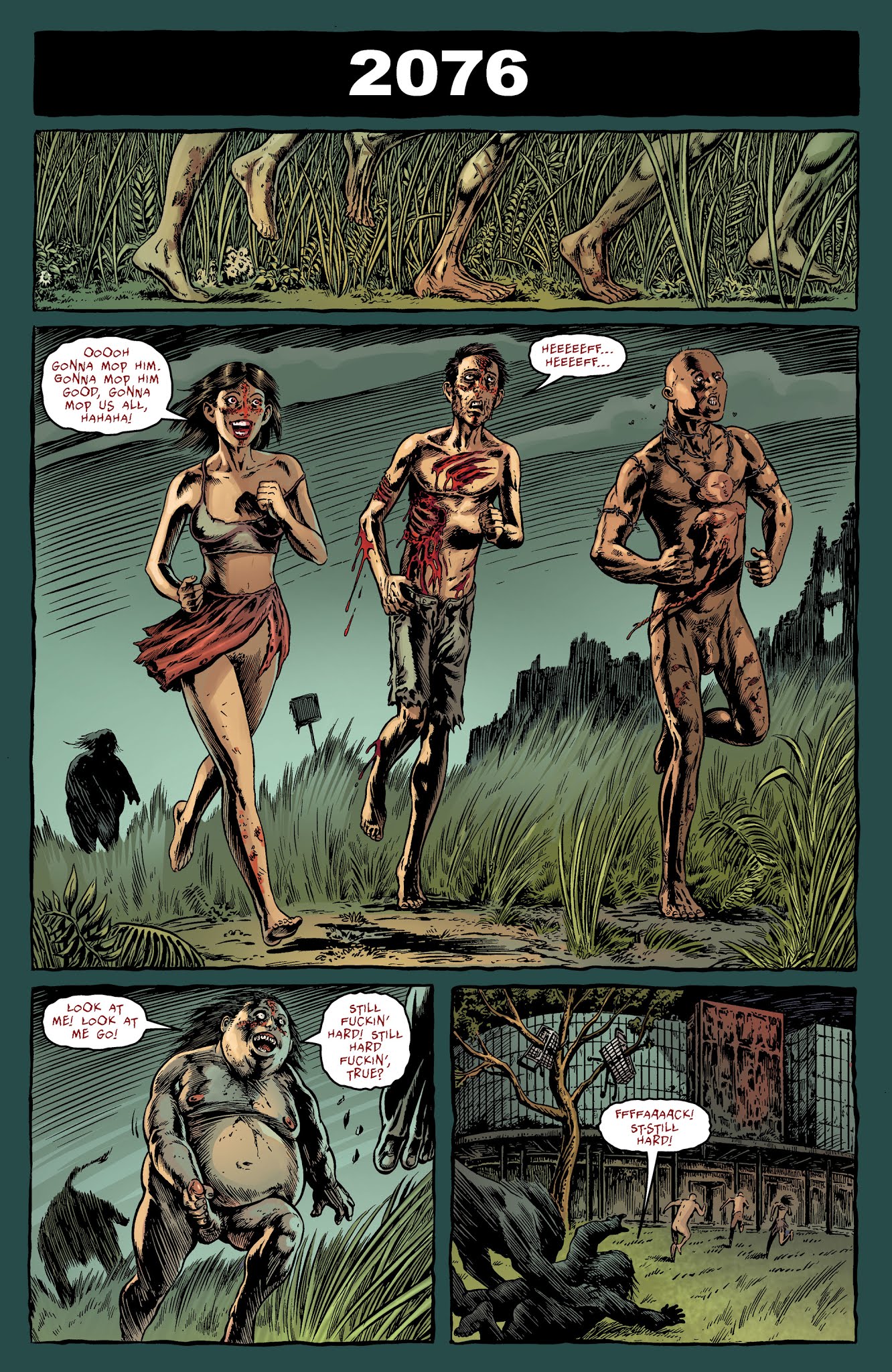 Read online Crossed Plus One Hundred: Mimic comic -  Issue #2 - 30