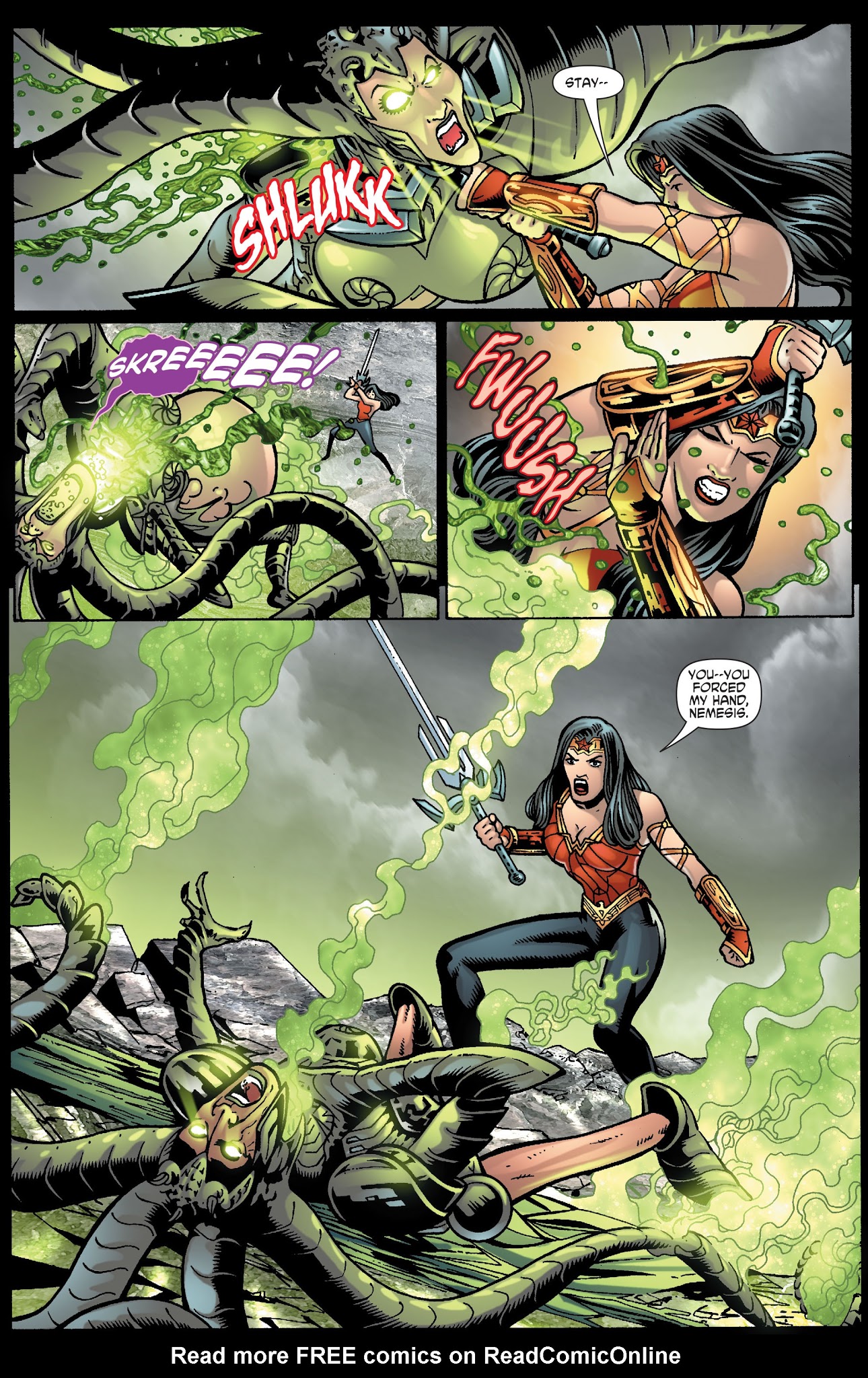 Read online Wonder Woman: Odyssey comic -  Issue # TPB 2 - 166