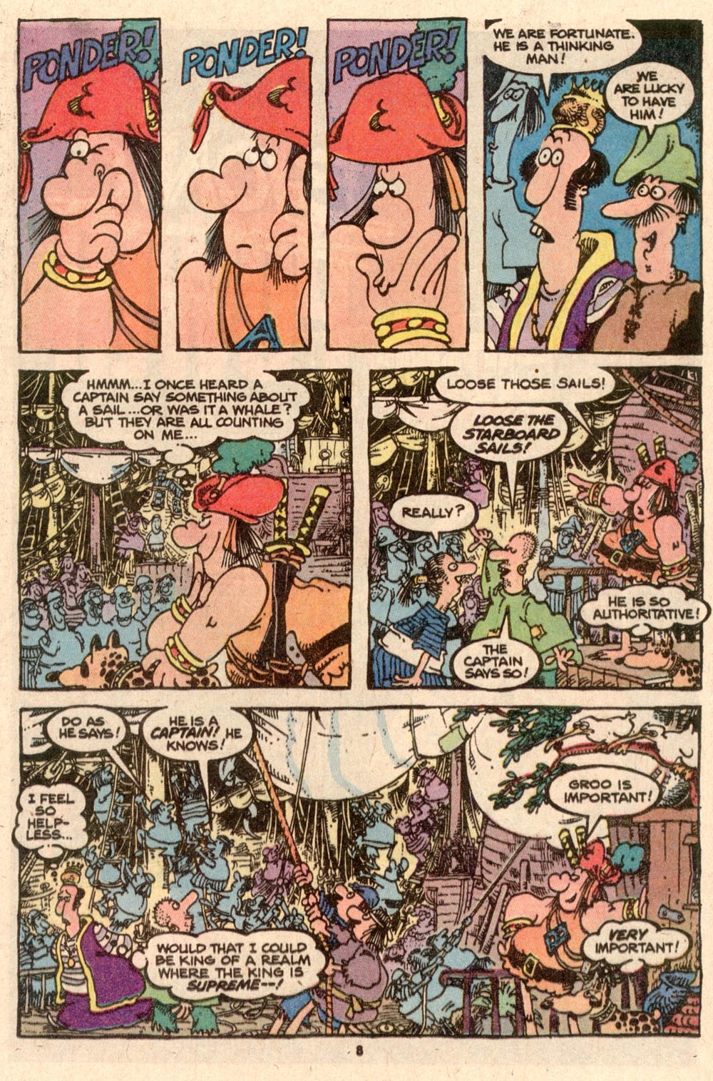 Read online Sergio Aragonés Groo the Wanderer comic -  Issue #57 - 8