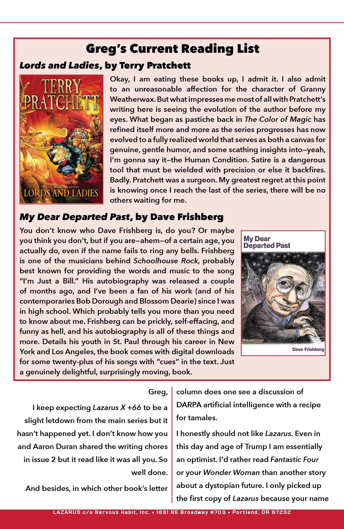 Read online Lazarus: X  66 comic -  Issue #3 - 30