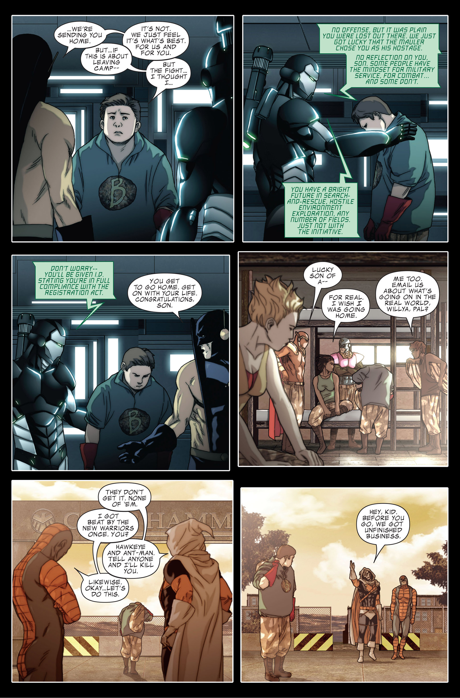 Read online Avengers: The Initiative comic -  Issue #13 - 23