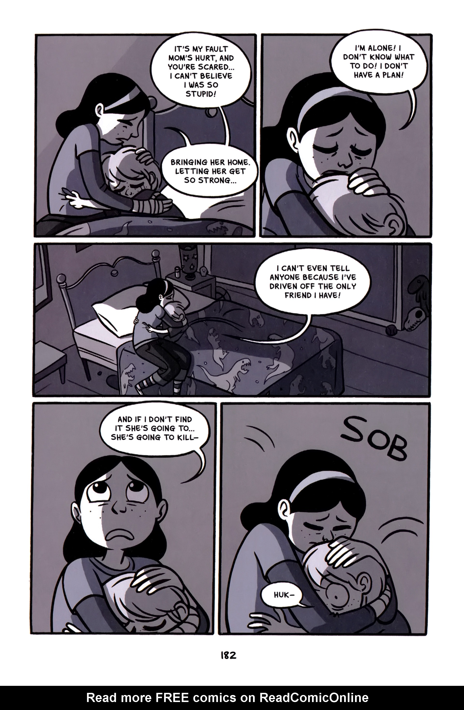 Read online Anya's Ghost comic -  Issue #1 - 183