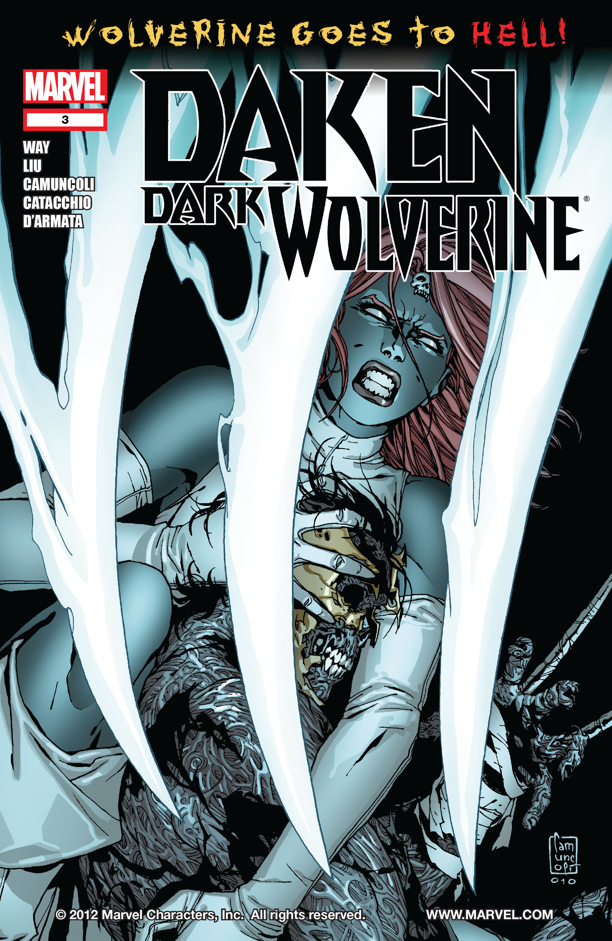 Read online Daken: Dark Wolverine comic -  Issue #3 - 1