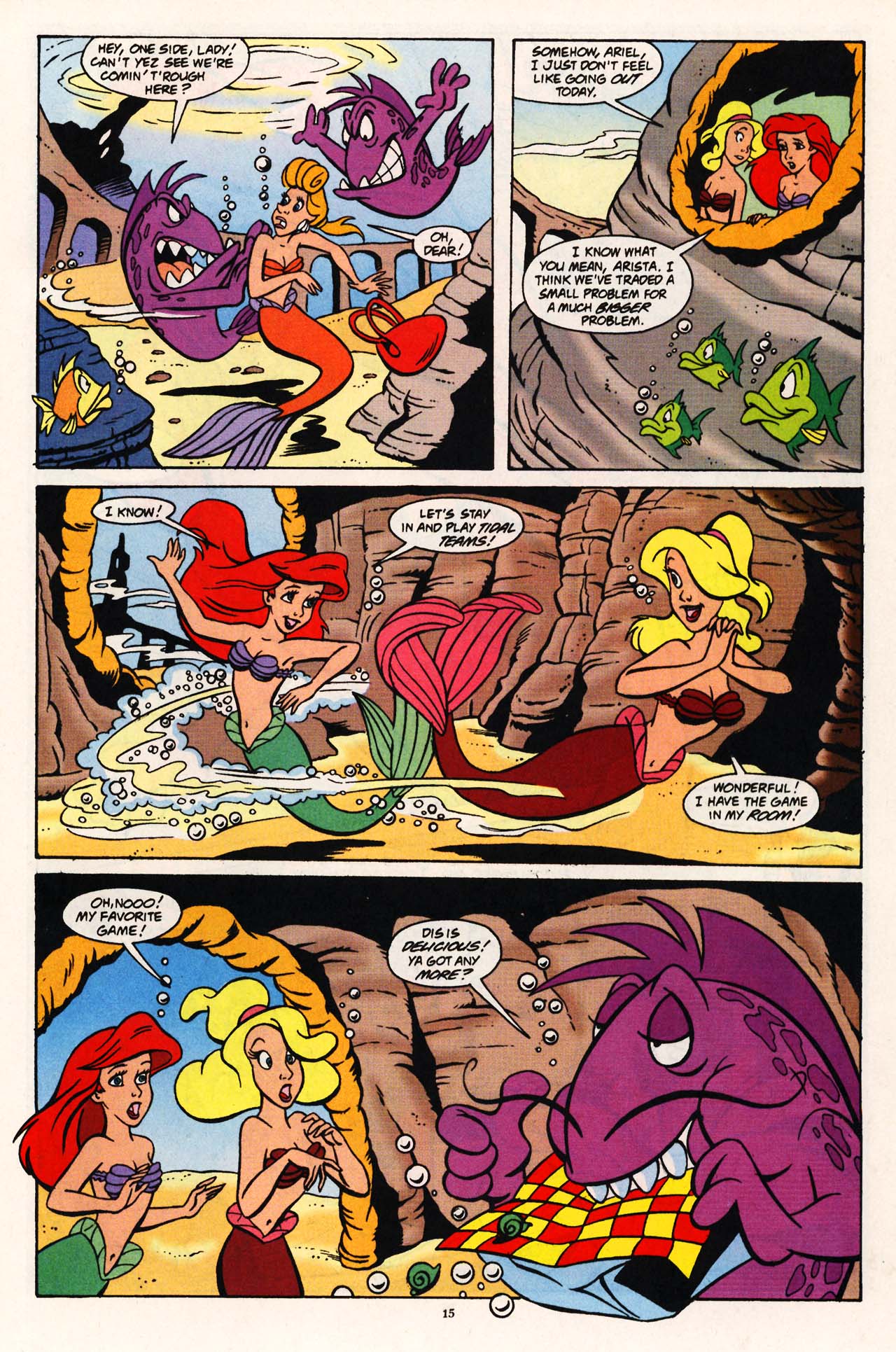 Read online Disney's The Little Mermaid comic -  Issue #7 - 17