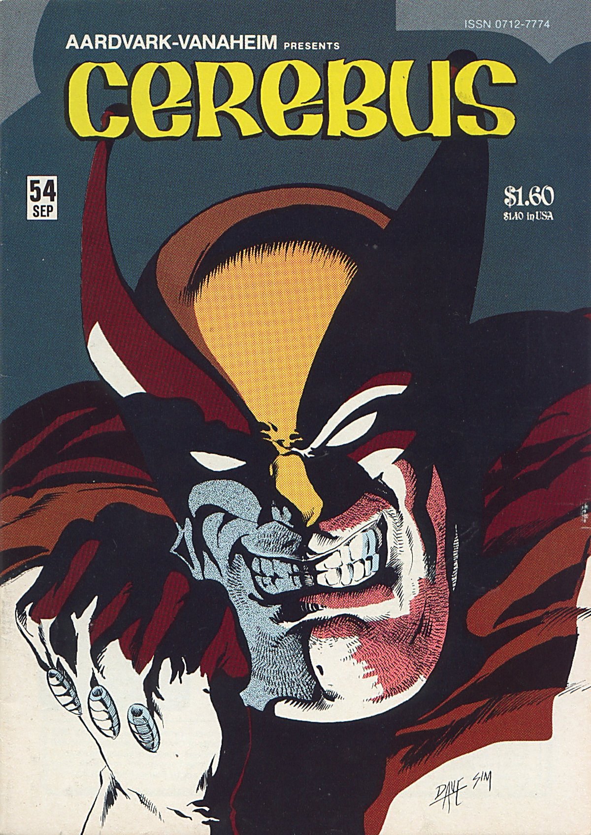 Read online Cerebus comic -  Issue #54 - 1