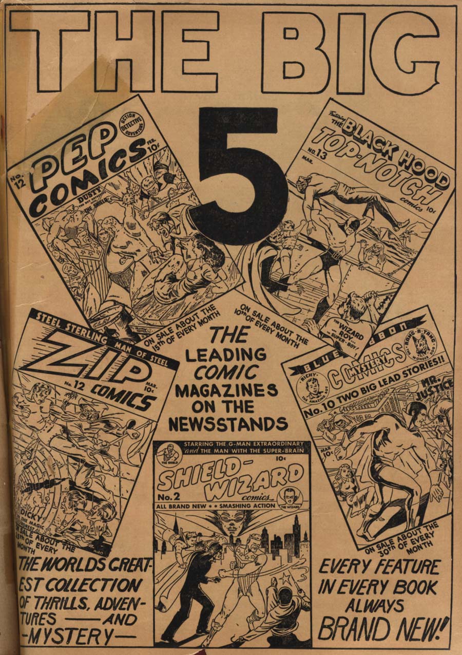 Read online Pep Comics comic -  Issue #12 - 67