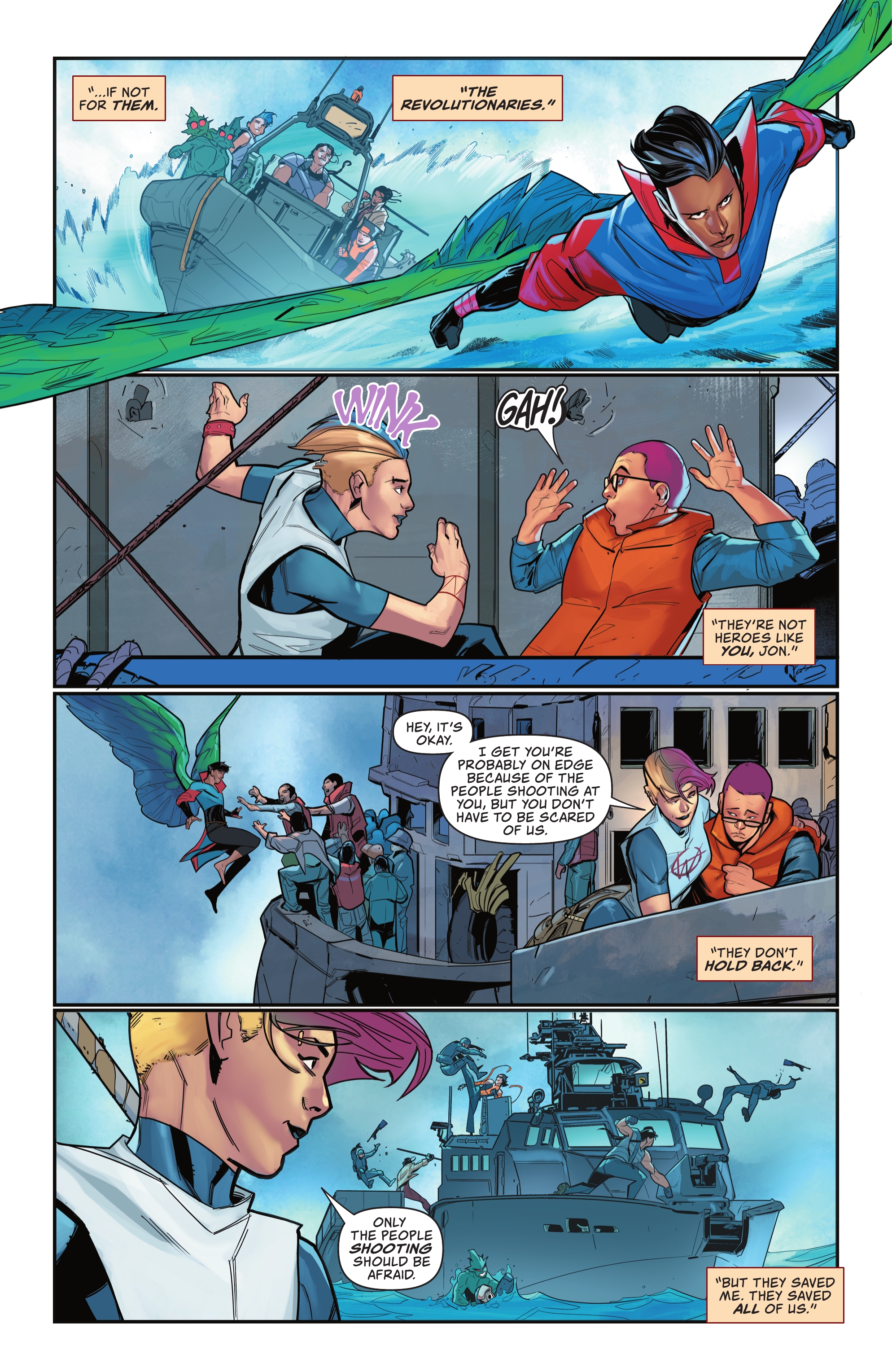 Read online Superman: Son of Kal-El comic -  Issue #11 - 13