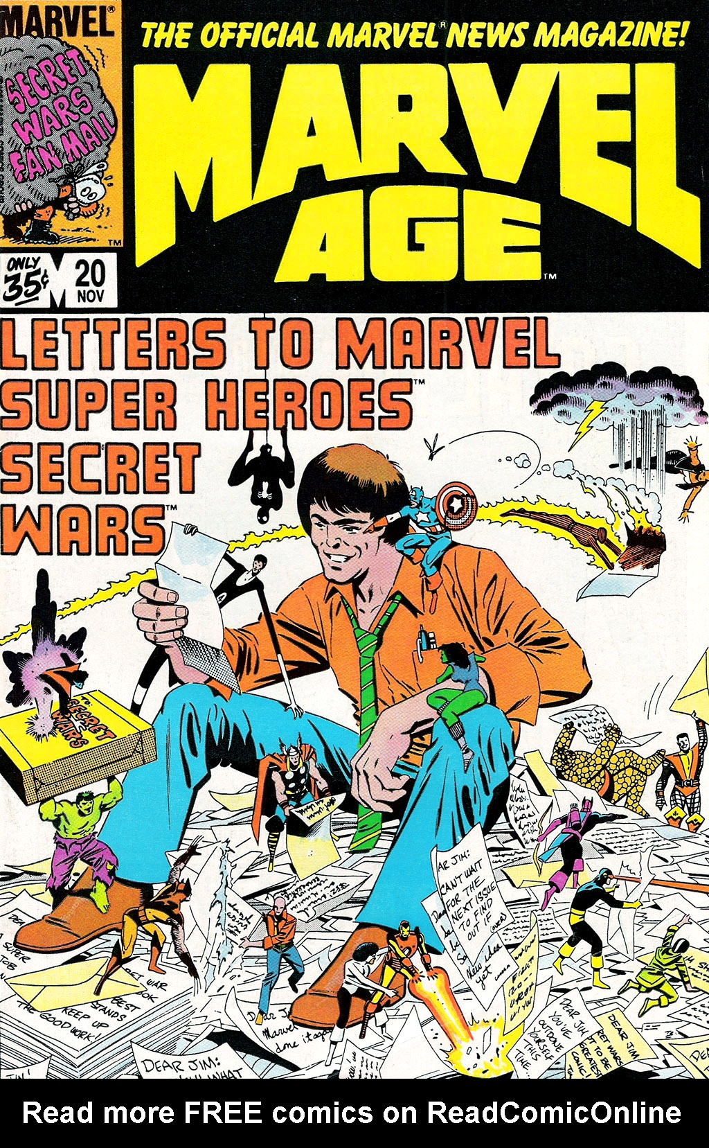 Read online Marvel Age comic -  Issue #20 - 1