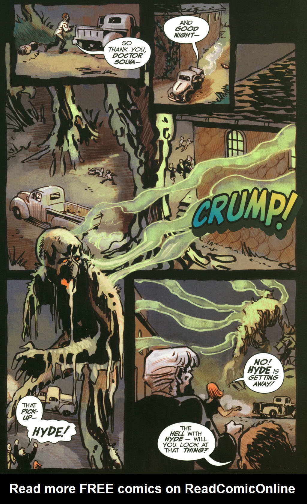 Read online Frankenstein Mobster comic -  Issue #6 - 22
