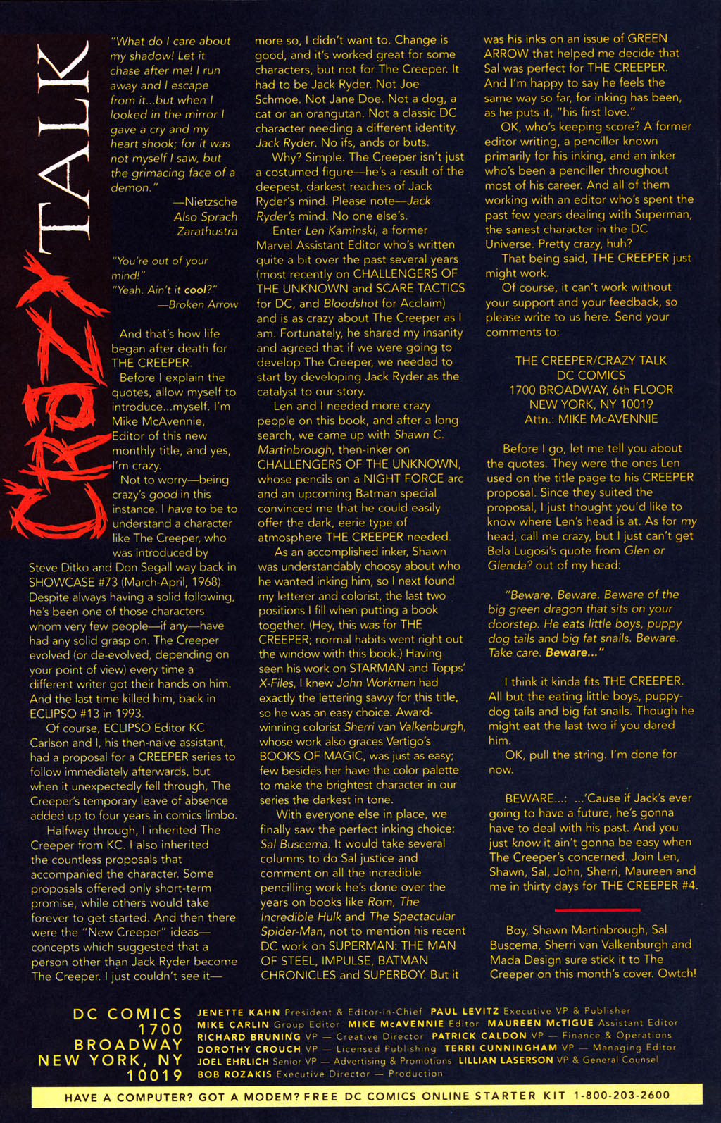 Read online The Creeper (1997) comic -  Issue #3 - 23