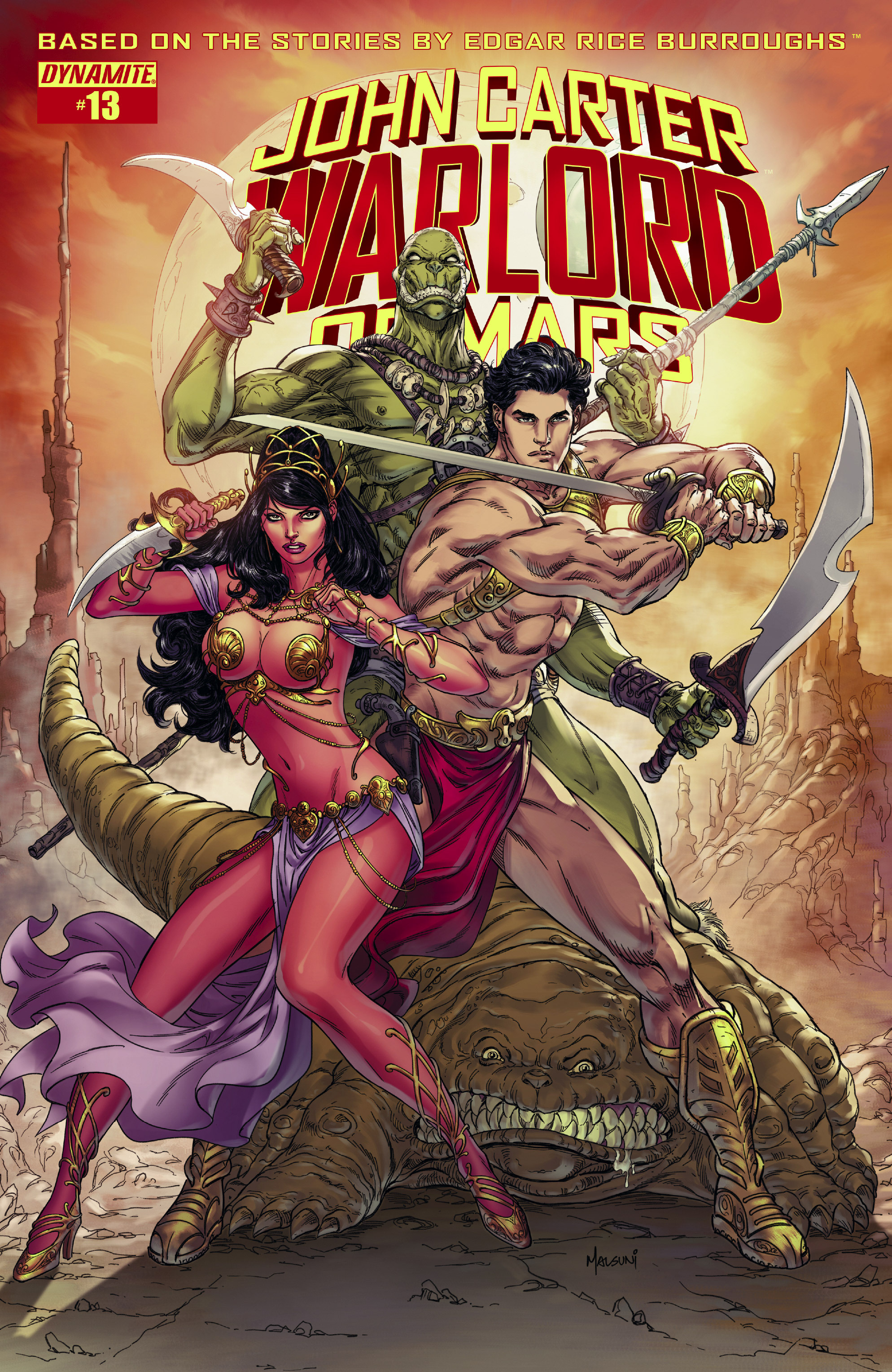 Read online John Carter, Warlord of Mars (2014) comic -  Issue #13 - 2