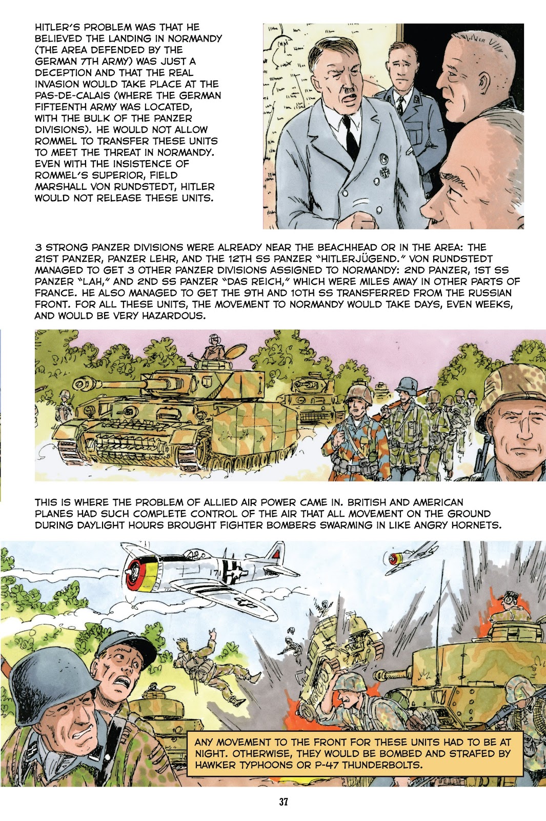 Normandy: A Graphic History of D-Day, the Allied Invasion of Hitler's Fortress Europe issue TPB - Page 38