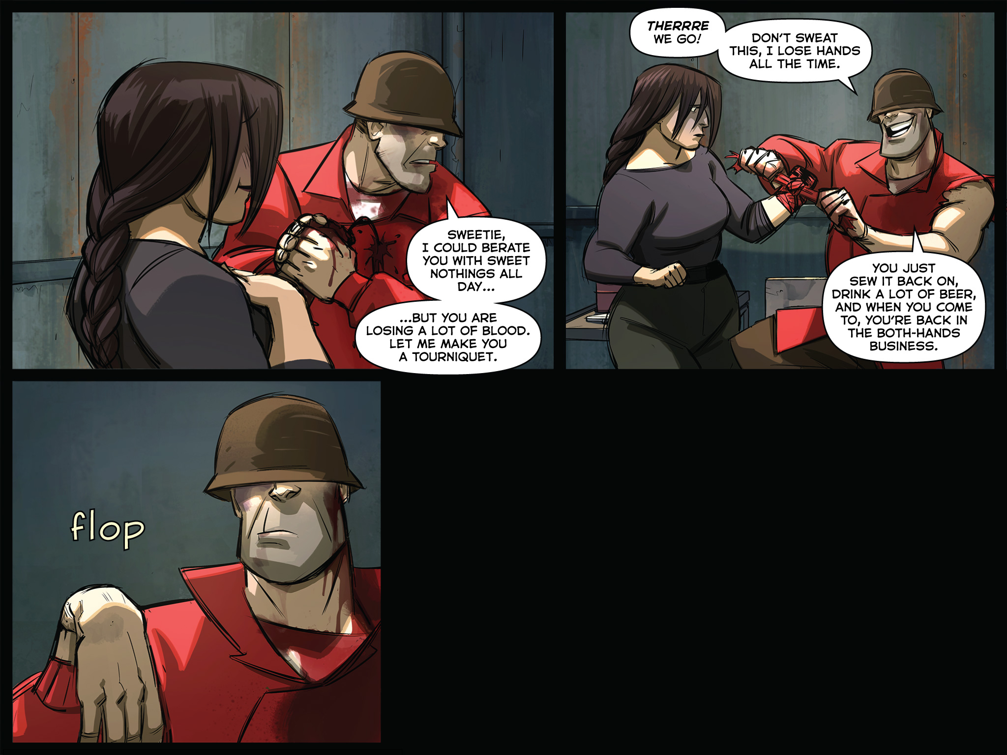 Read online Team Fortress 2 comic -  Issue #5 - 33