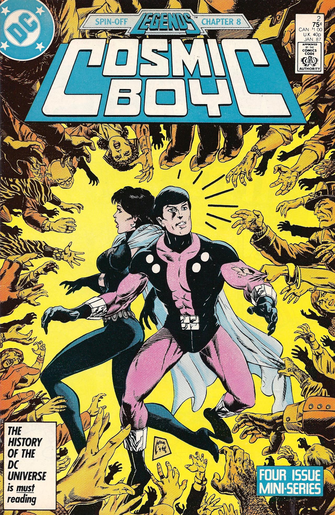 Read online Cosmic Boy comic -  Issue #2 - 1