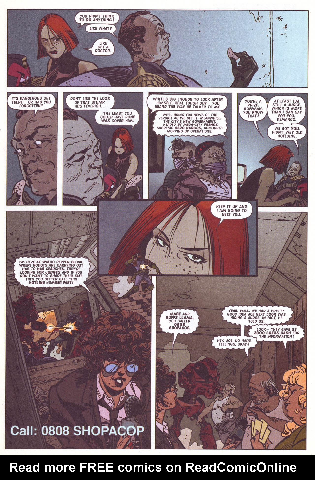 Read online Judge Dredd Megazine (vol. 3) comic -  Issue #57 - 5