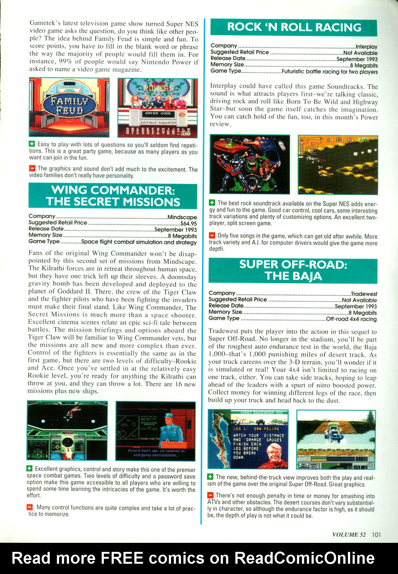 Read online Nintendo Power comic -  Issue #52 - 105
