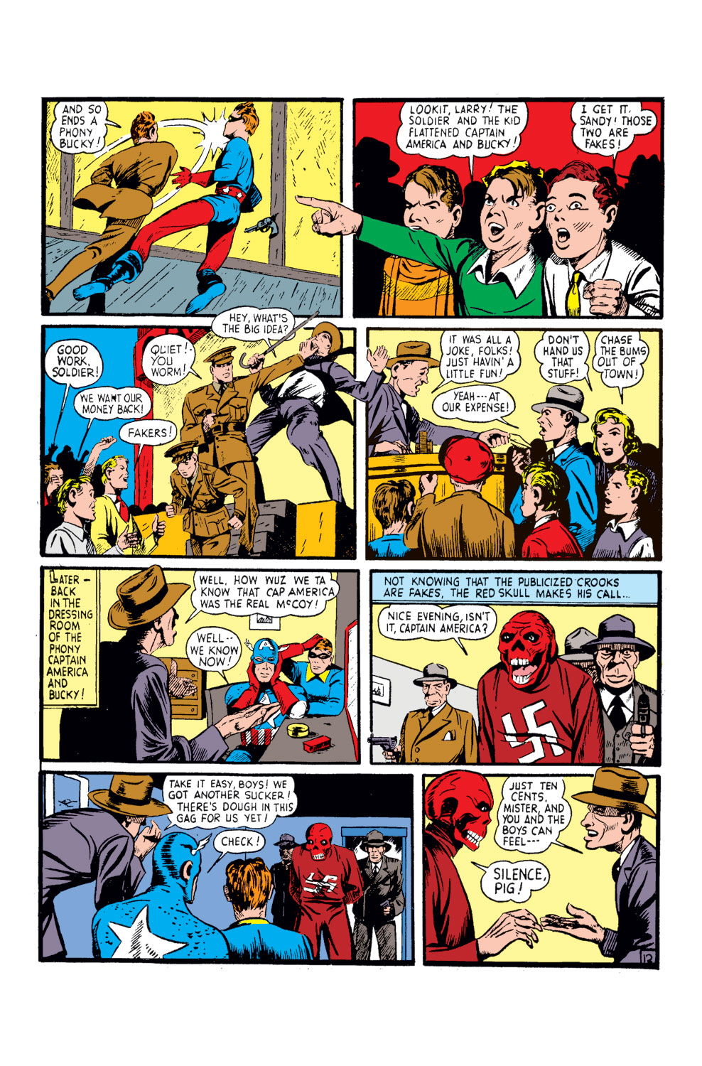 Captain America Comics issue 3 - Page 13