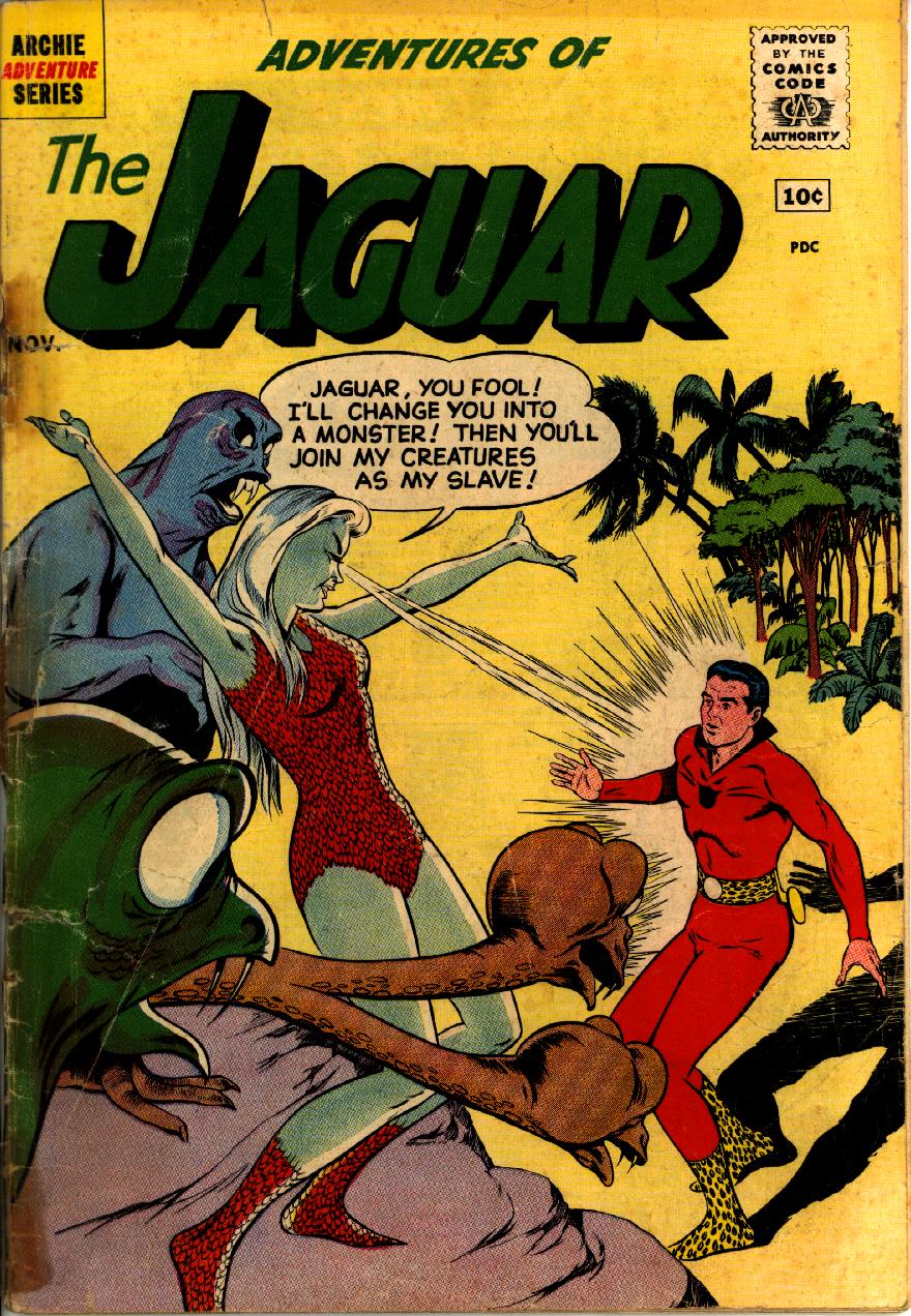 Read online Adventures of the Jaguar comic -  Issue #3 - 1