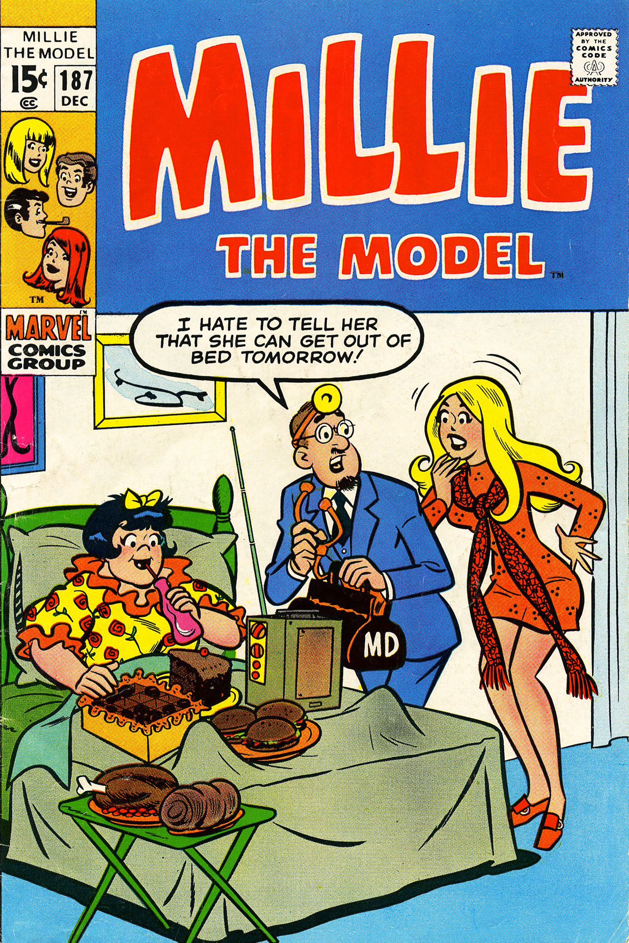 Read online Millie the Model comic -  Issue #187 - 1