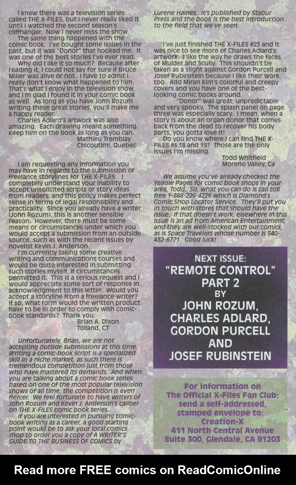 Read online The X-Files (1995) comic -  Issue #27 - 25