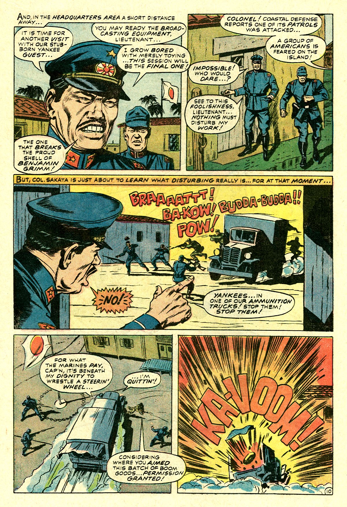 Read online Captain Savage and his Leatherneck Raiders comic -  Issue #7 - 16