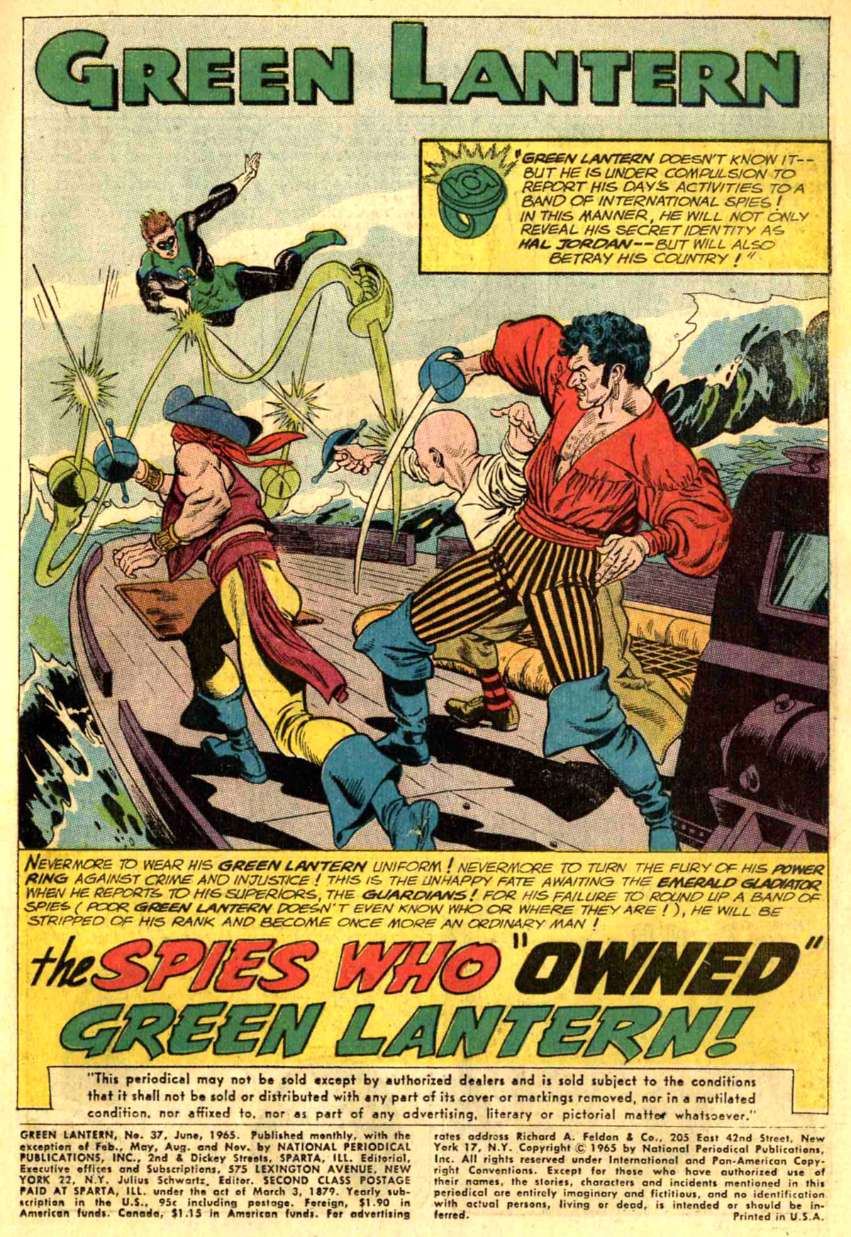 Green Lantern (1960) Issue #37 #40 - English 3