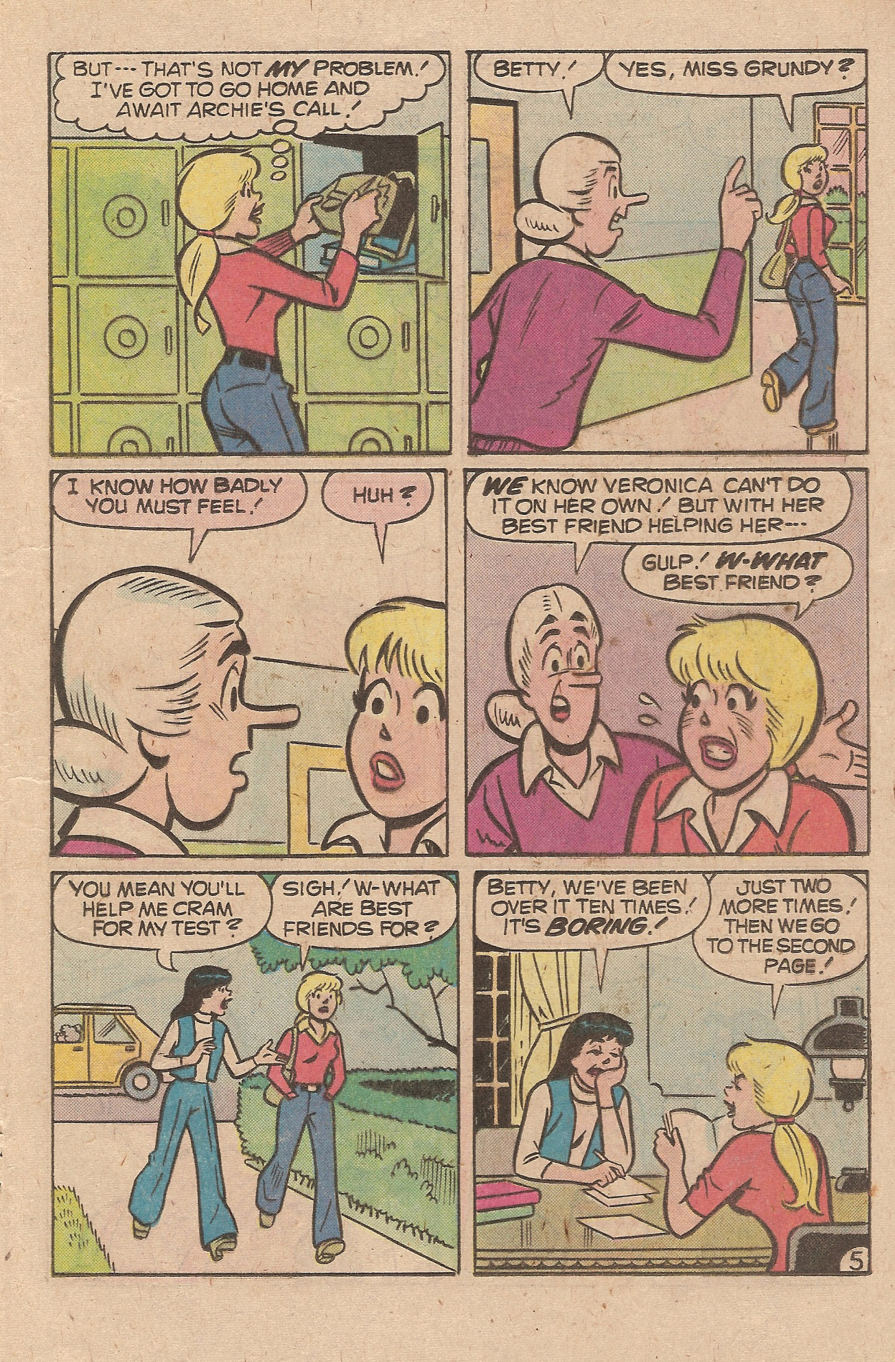 Read online Archie's Girls Betty and Veronica comic -  Issue #282 - 17