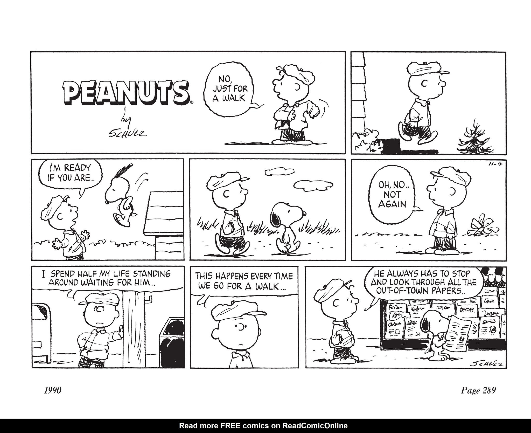 Read online The Complete Peanuts comic -  Issue # TPB 20 - 304