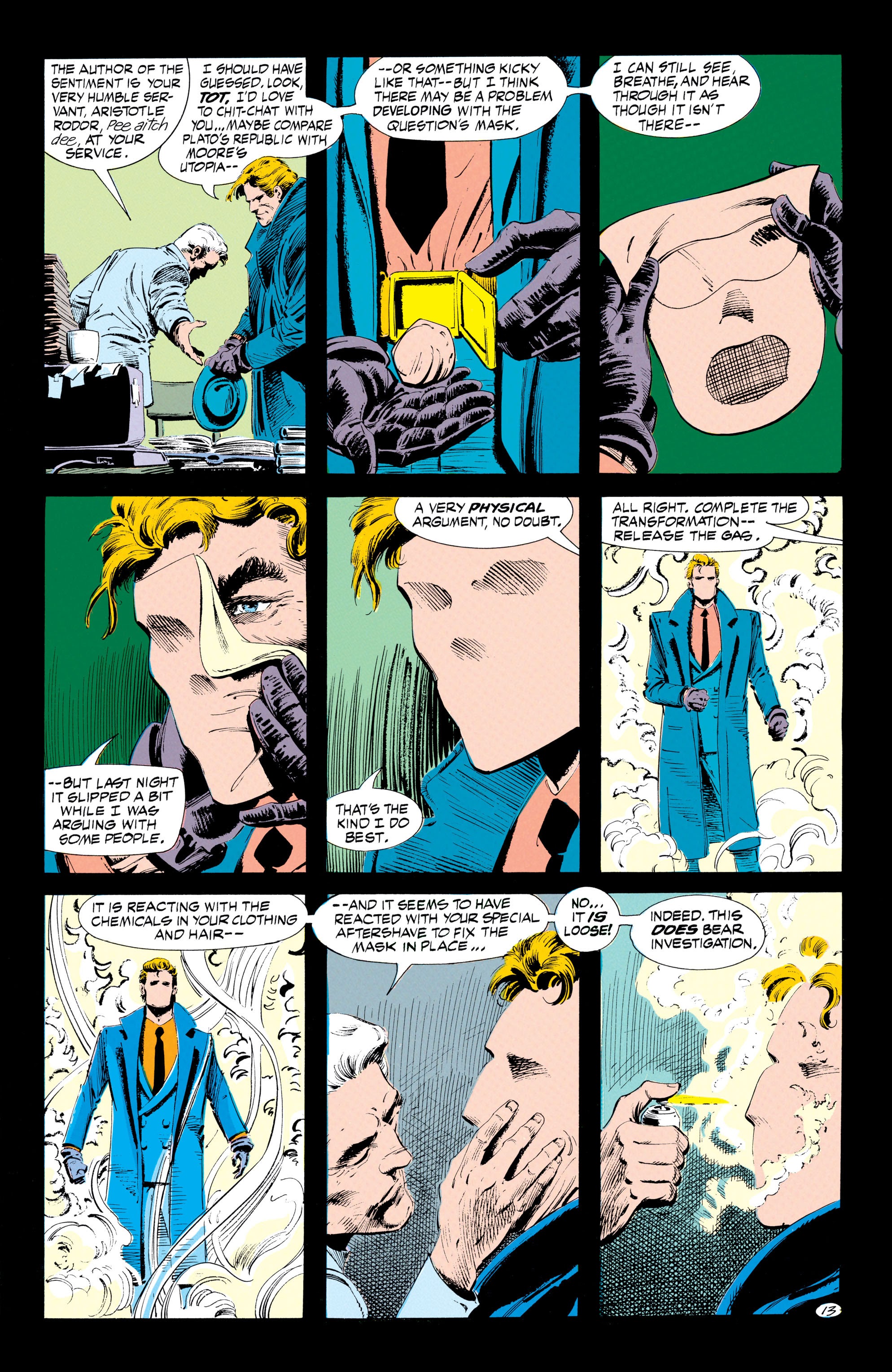 Read online The Question (1987) comic -  Issue #1 - 14