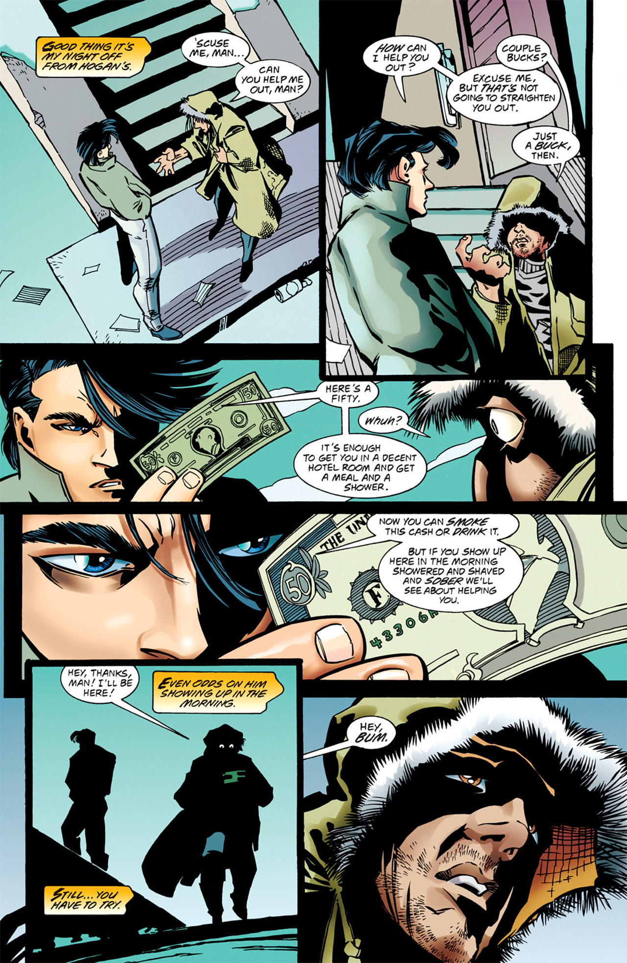 Read online Nightwing (1996) comic -  Issue #8 - 17