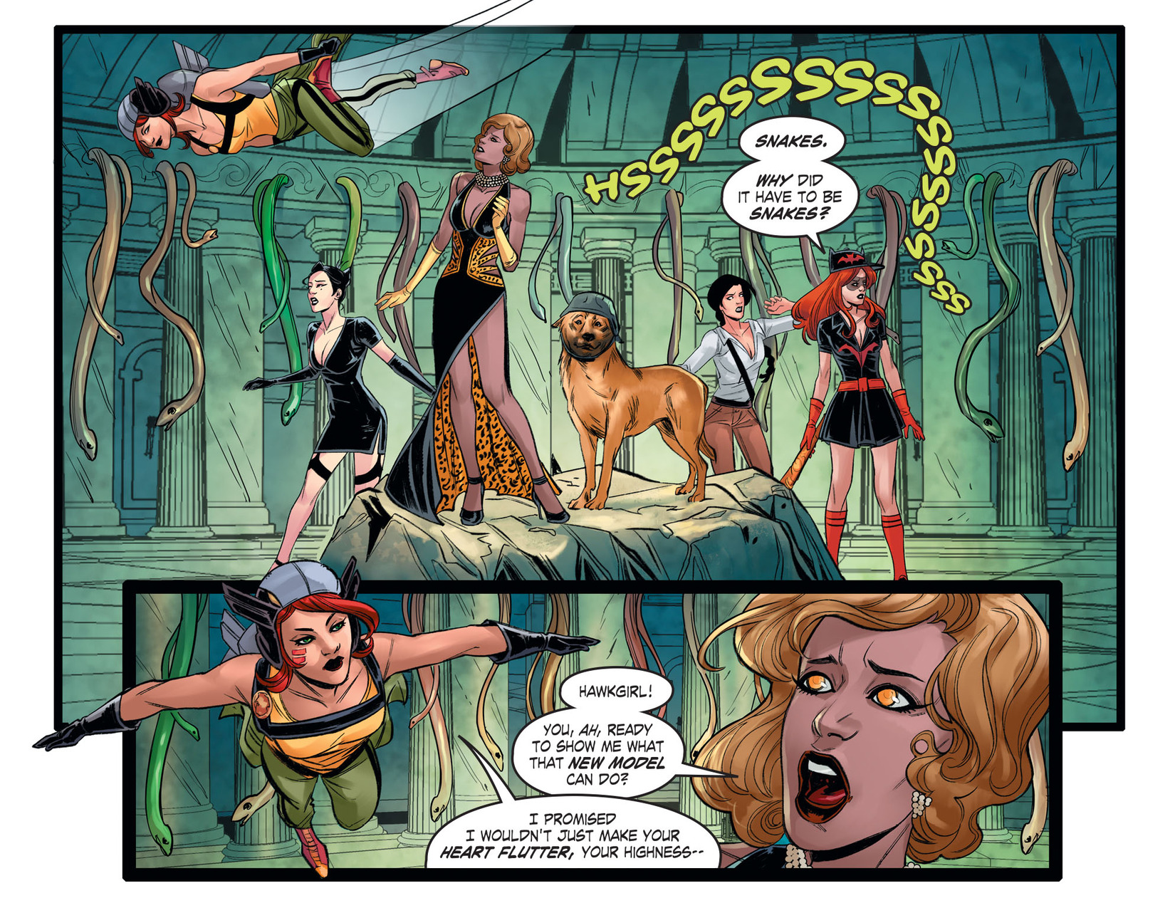 Read online DC Comics: Bombshells comic -  Issue #63 - 15