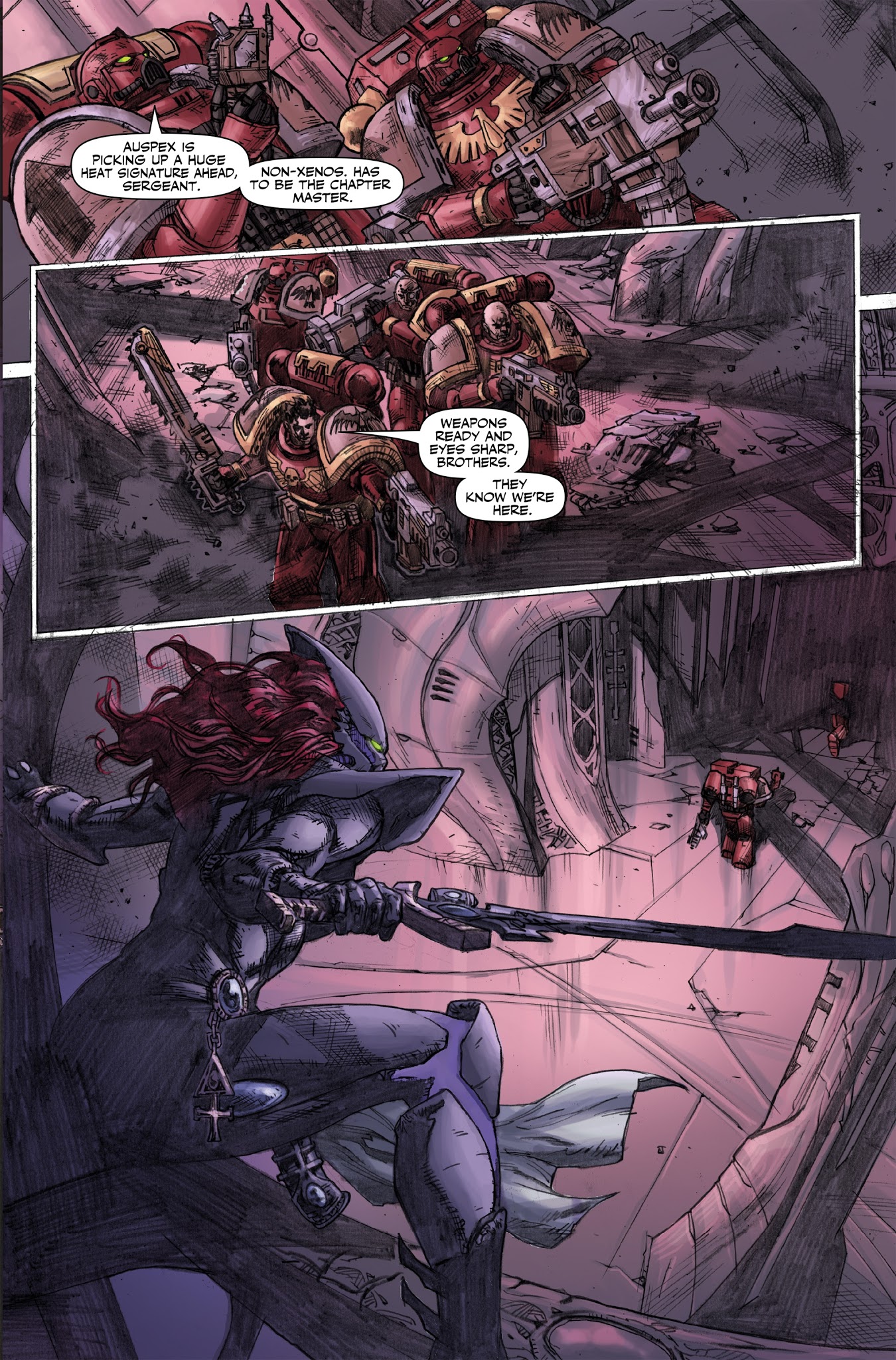 Read online Warhammer 40,000: Dawn of War comic -  Issue #2 - 11