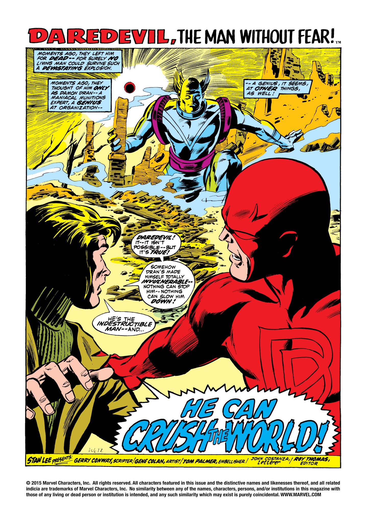Read online Marvel Masterworks: Daredevil comic -  Issue # TPB 9 - 1