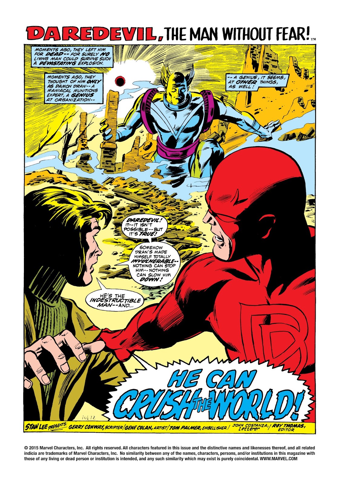 Marvel Masterworks: Daredevil issue TPB 9 - Page 200