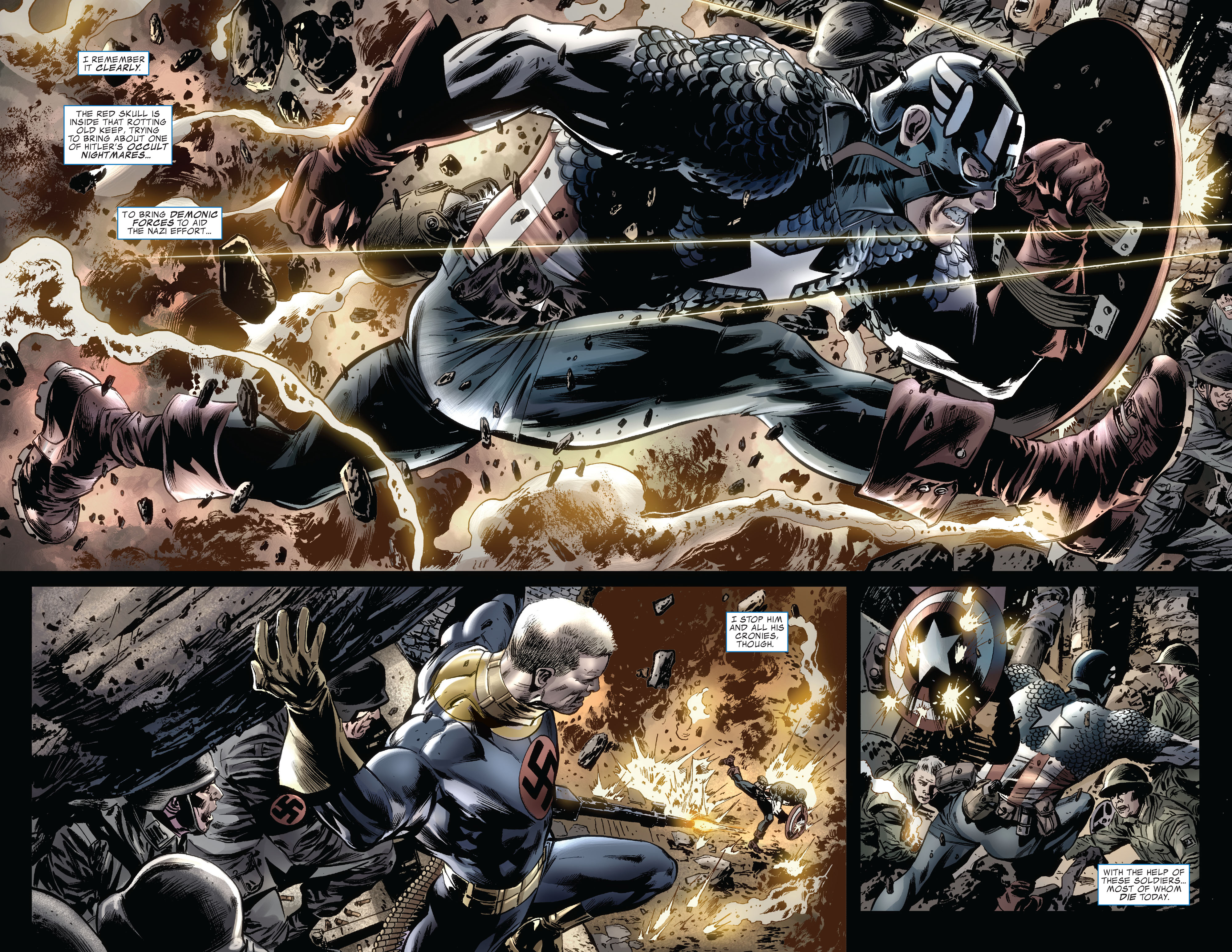 Read online Captain America: Reborn comic -  Issue #2 - 4