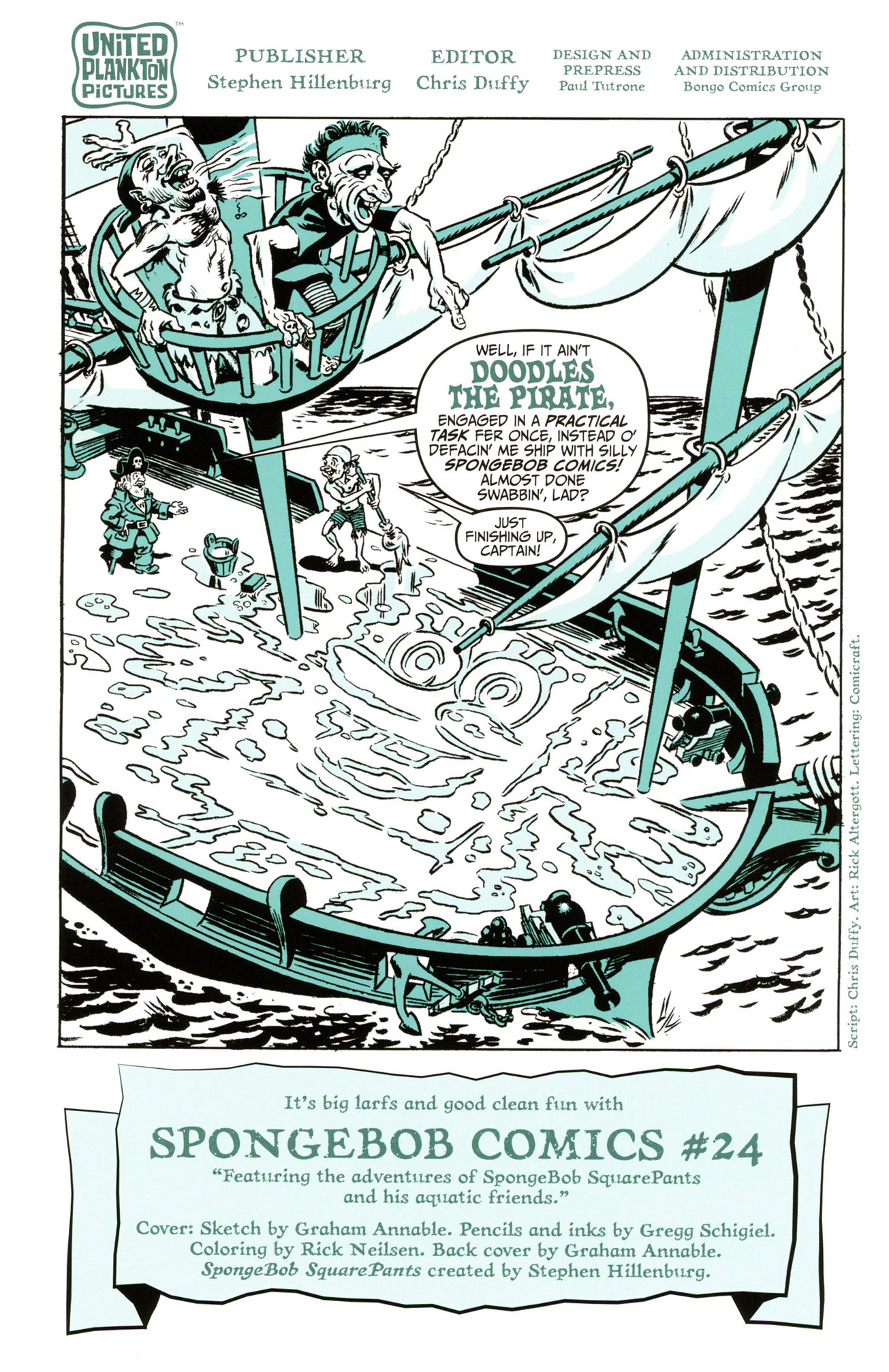 Read online SpongeBob Comics comic -  Issue #24 - 2