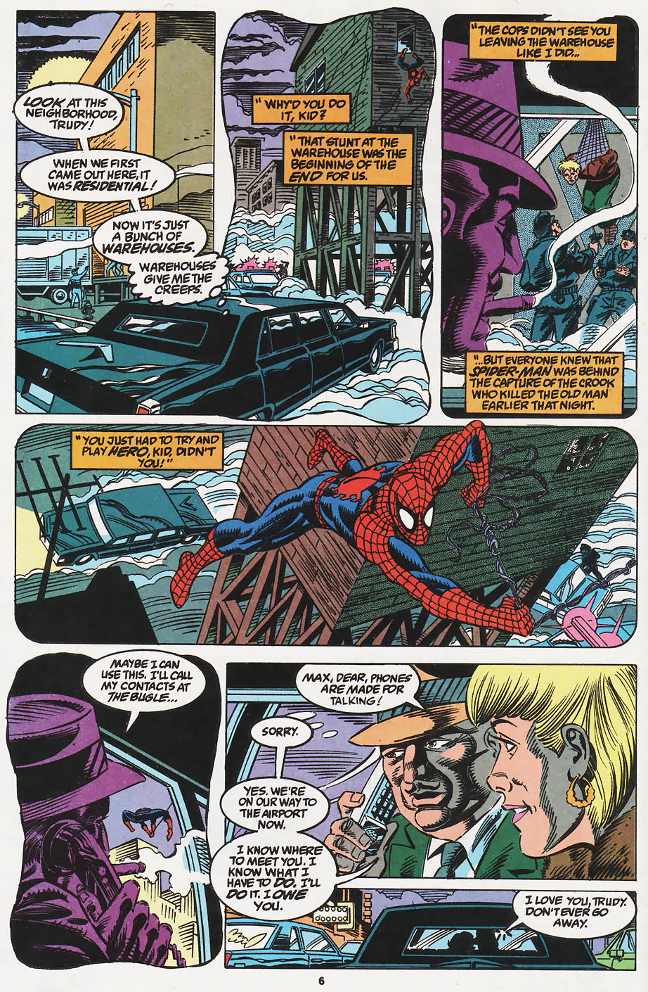 Read online Web of Spider-Man (1985) comic -  Issue #90 - 6
