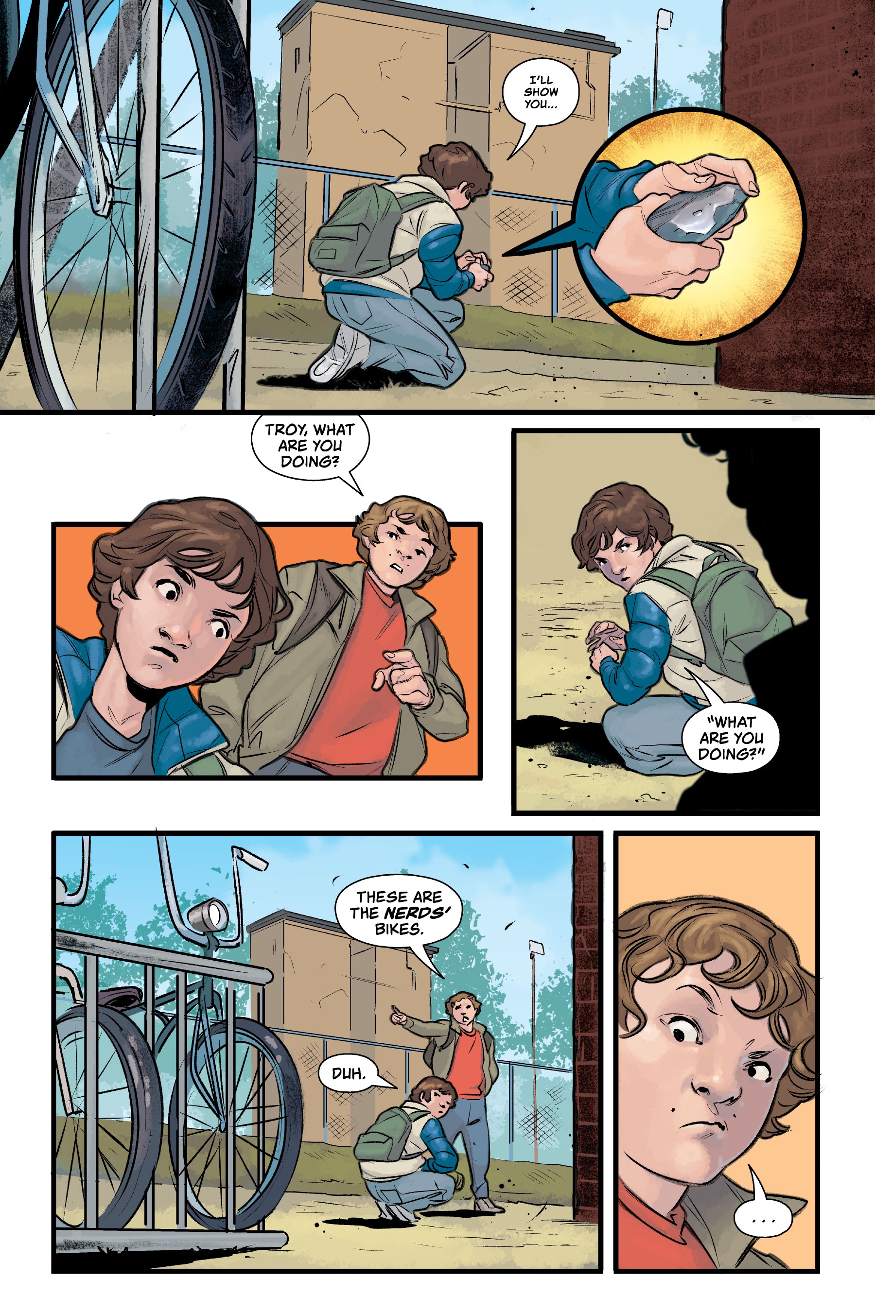 Read online Stranger Things: The Bully comic -  Issue # TPB - 20