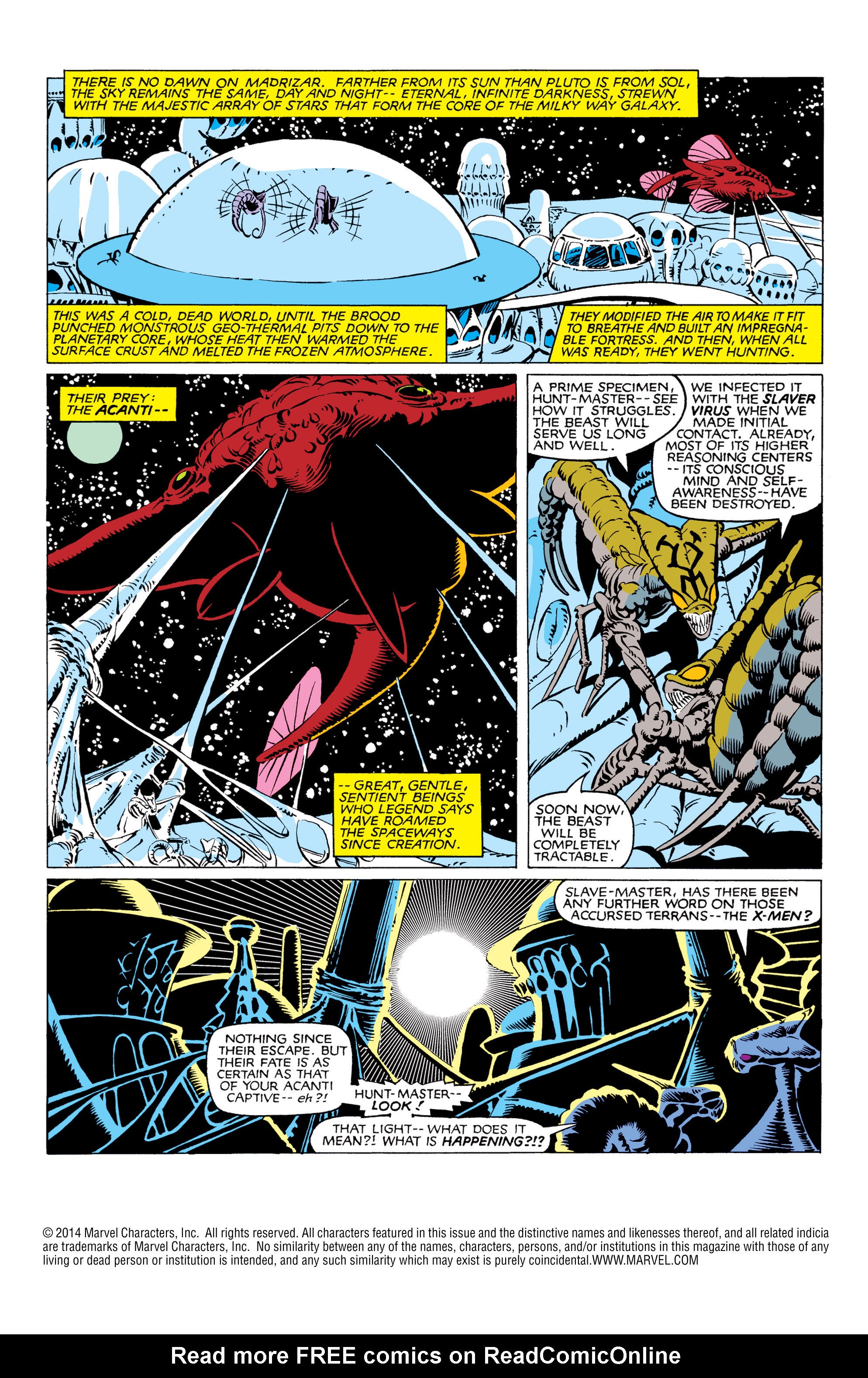 Read online Uncanny X-Men (1963) comic -  Issue #166 - 2