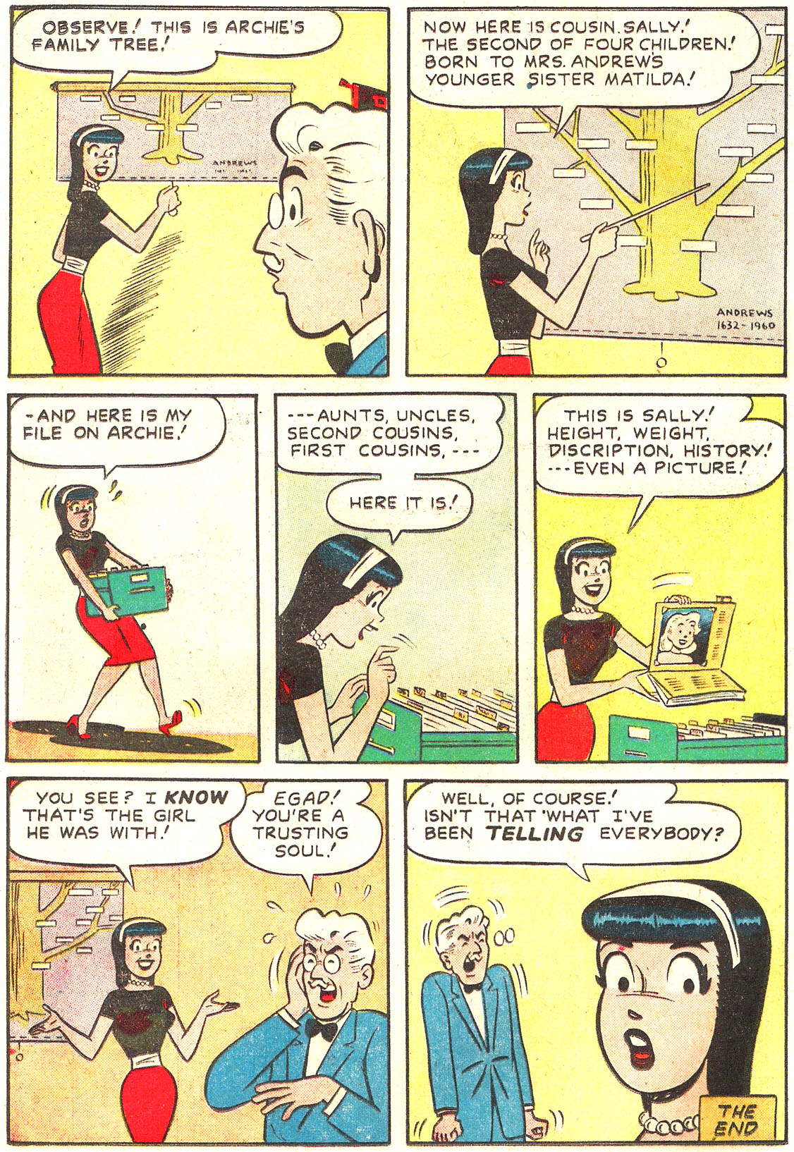 Read online Archie's Girls Betty and Veronica comic -  Issue #54 - 8