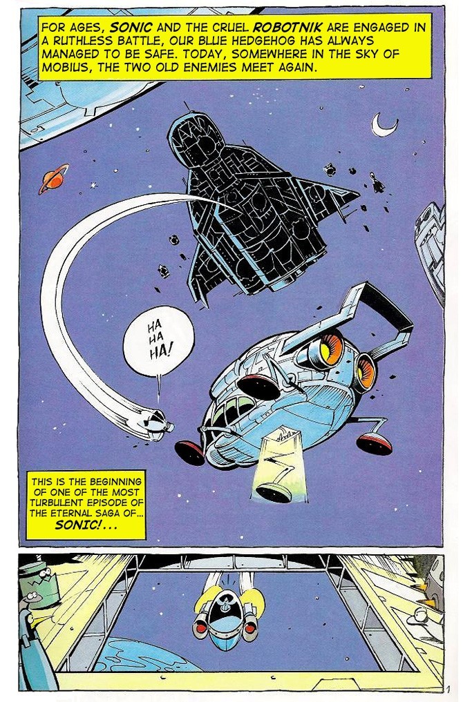 Read online Sonic Adventures: Dans Les Griffes De Robotnik comic -  Issue # Full - 4