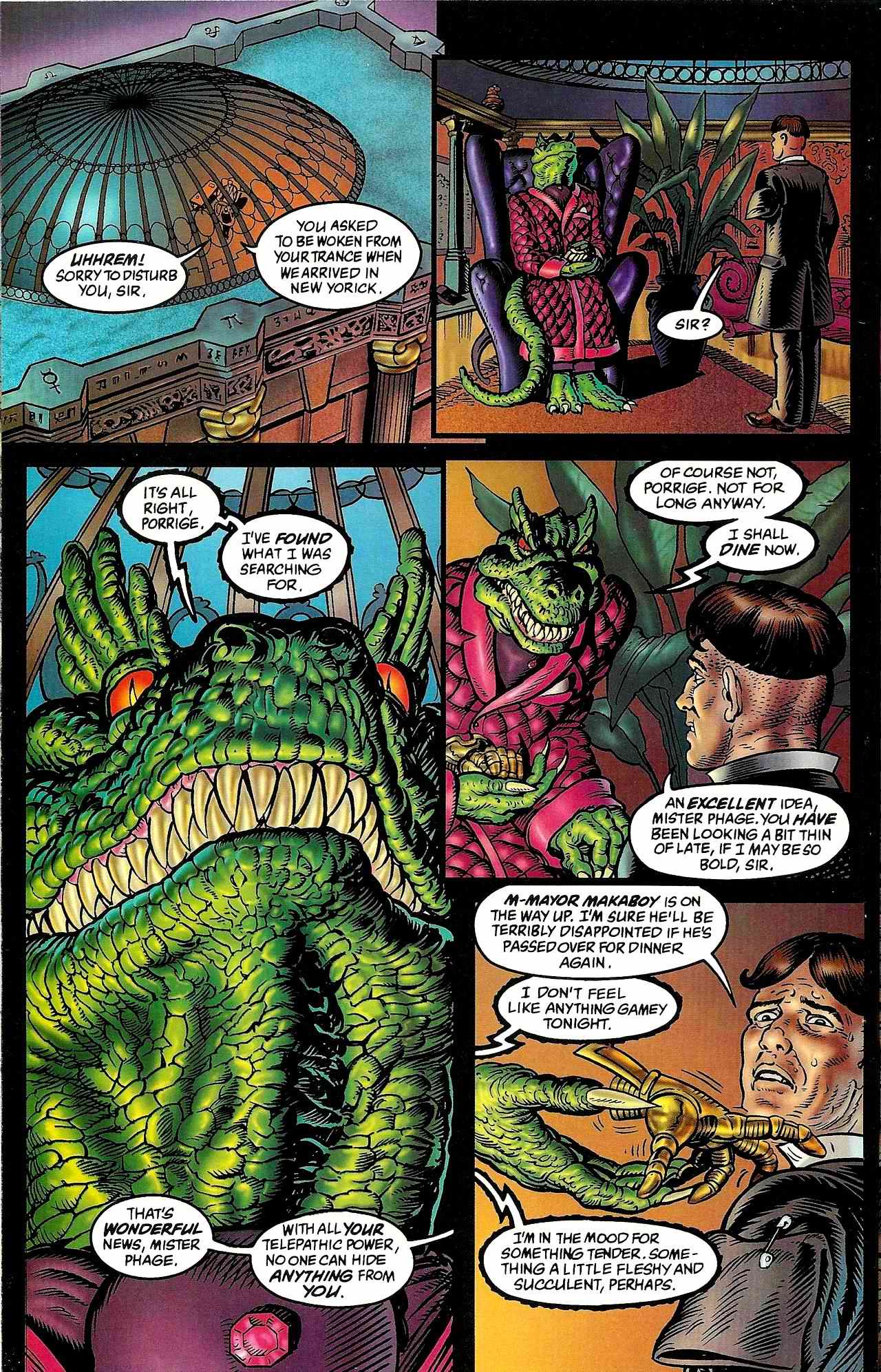 Read online Neil Gaiman's Teknophage comic -  Issue #1 - 22