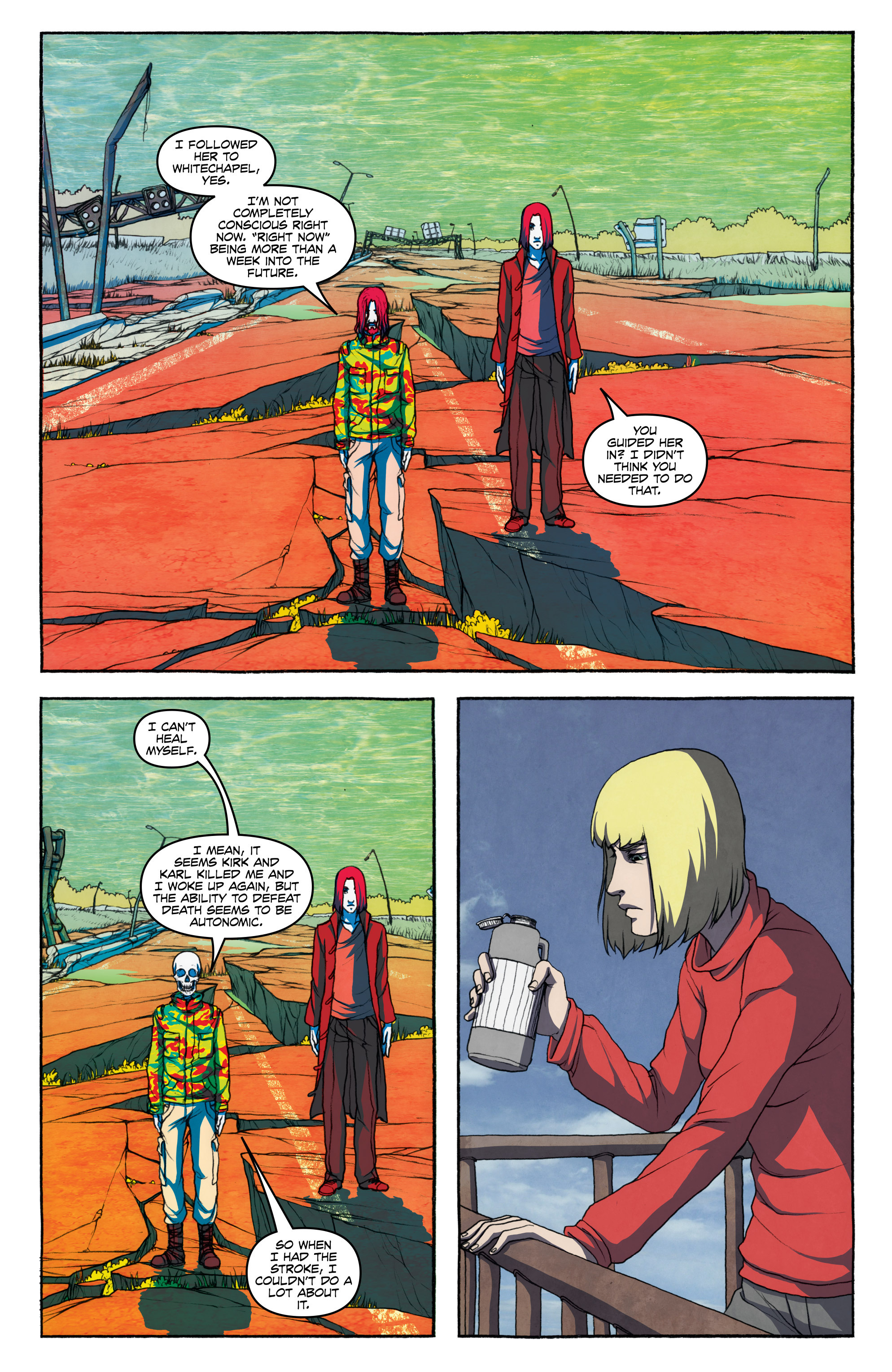 Read online FreakAngels comic -  Issue #5 - 73