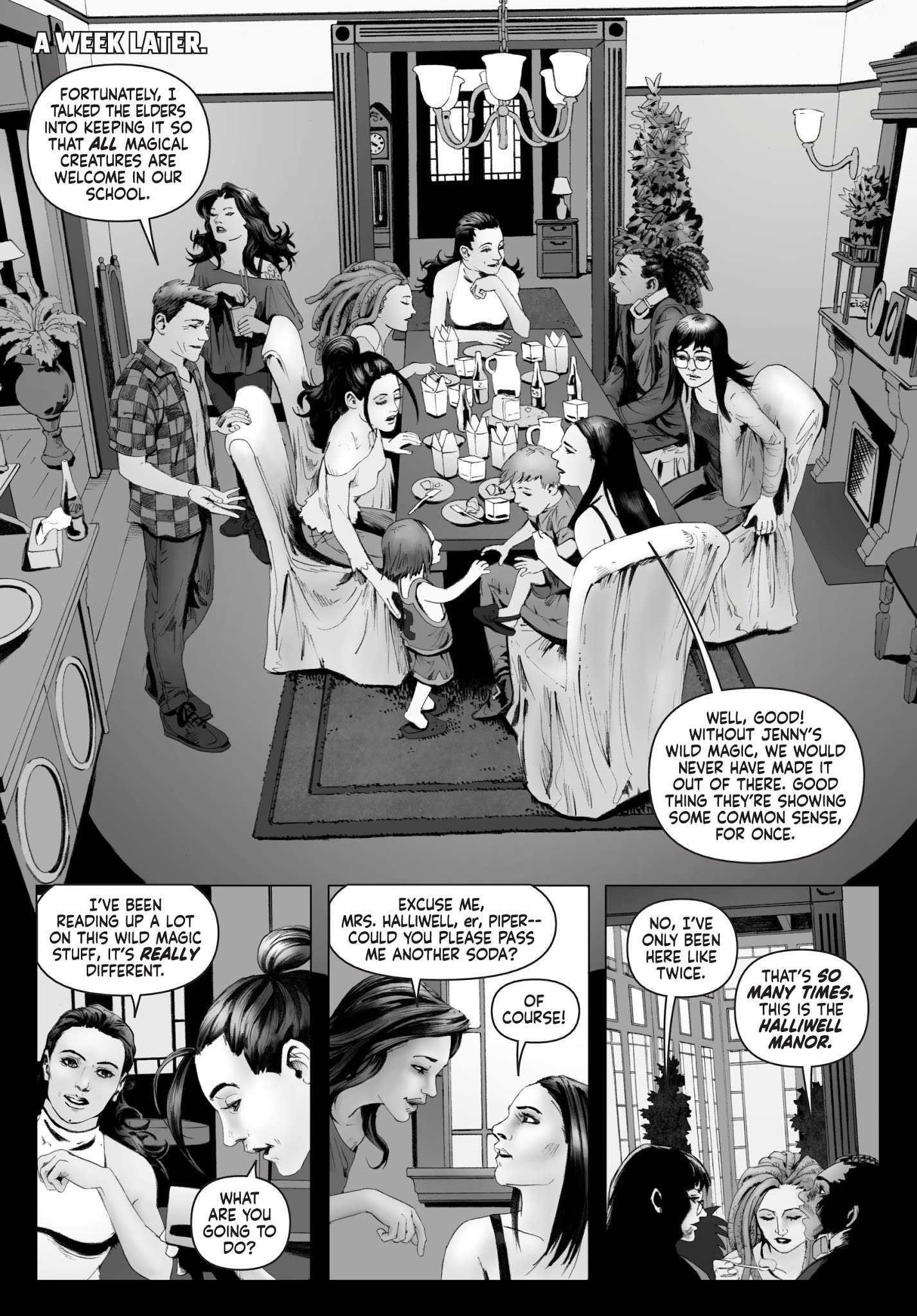 Read online Charmed: Magic School comic -  Issue # TPB - 108