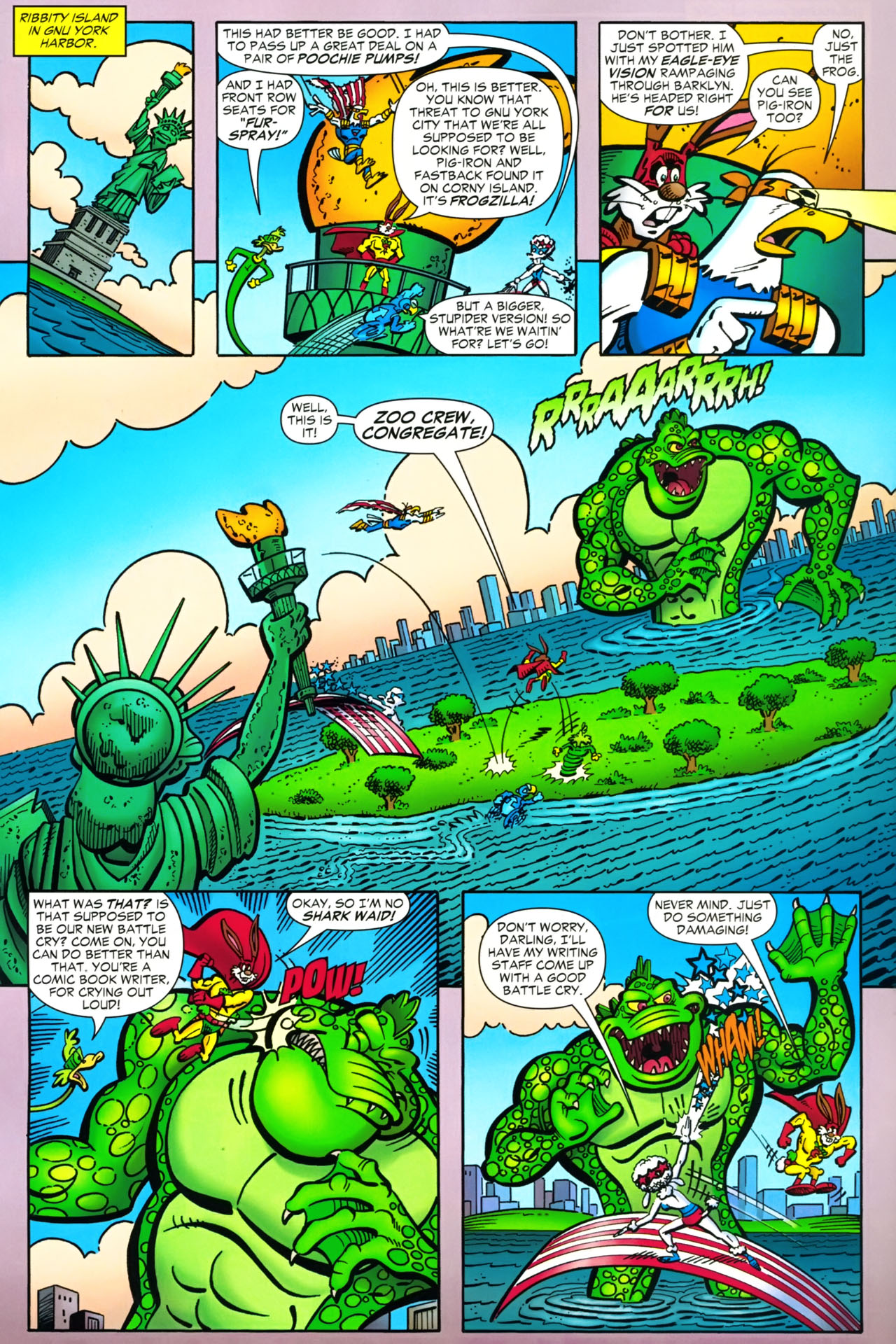 Read online Captain Carrot and the Final Ark comic -  Issue #2 - 5