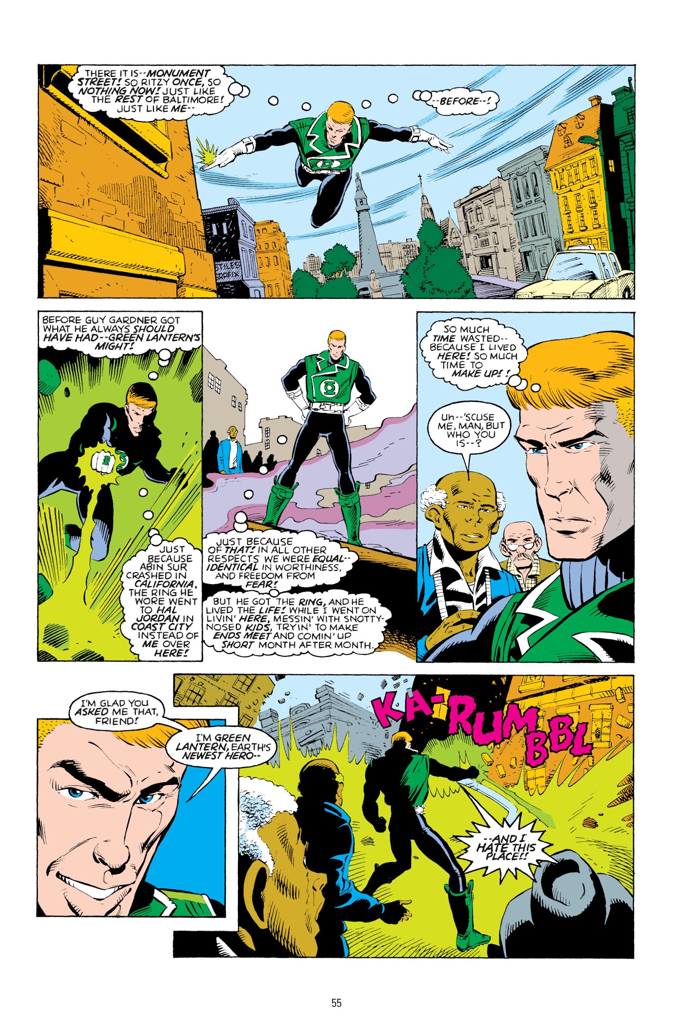 Read online Green Lantern: Sector 2814 comic -  Issue # TPB 3 - 55